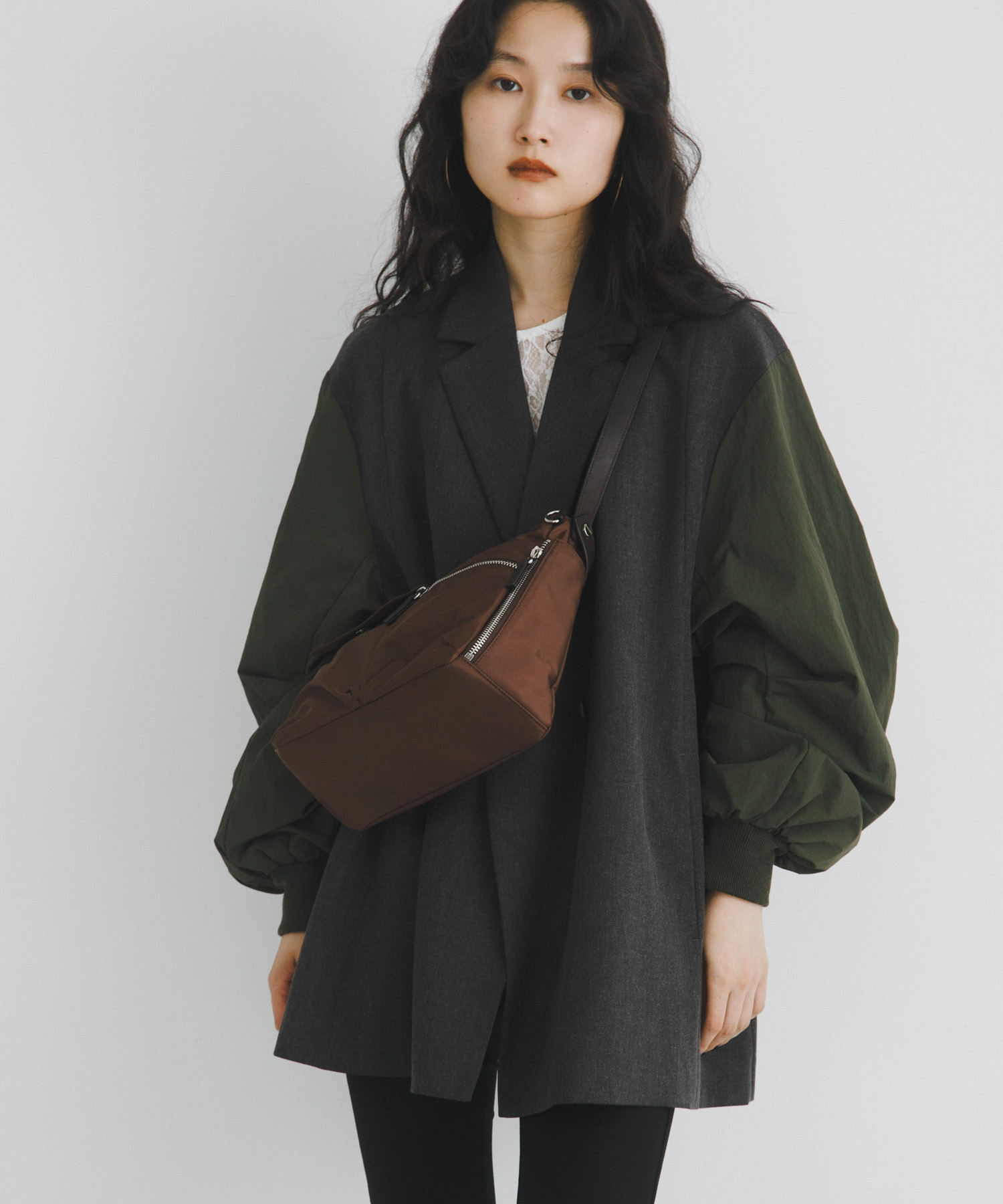 hun RODESKO　Dual pocket BROWN One