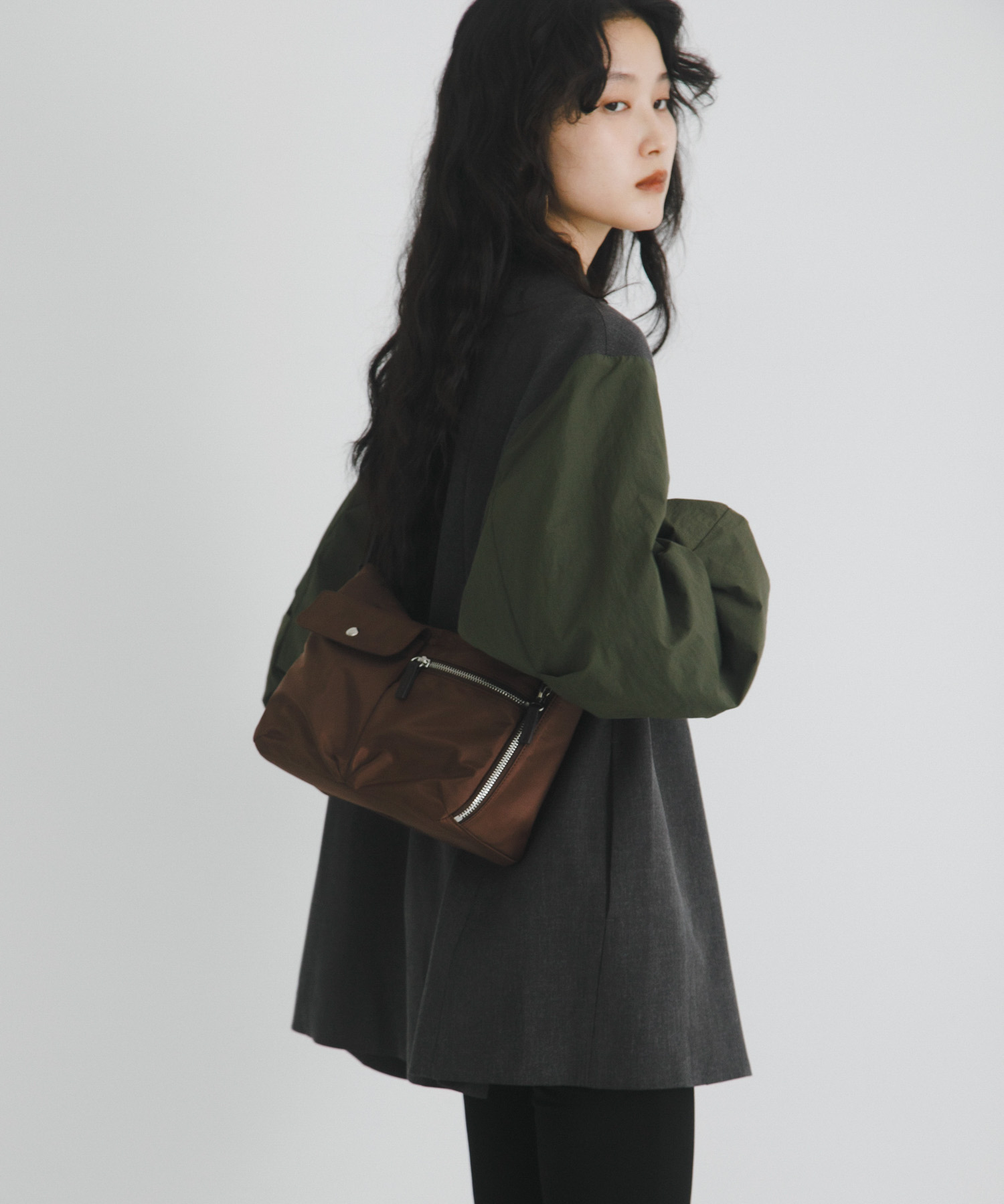 hun RODESKO　Dual pocket BROWN One