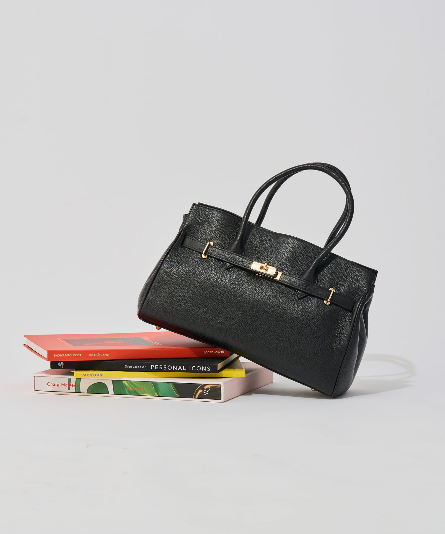 MILLELA FIRENZE レザーカナグトートバッグ(- BLACK): バッグ｜URBAN