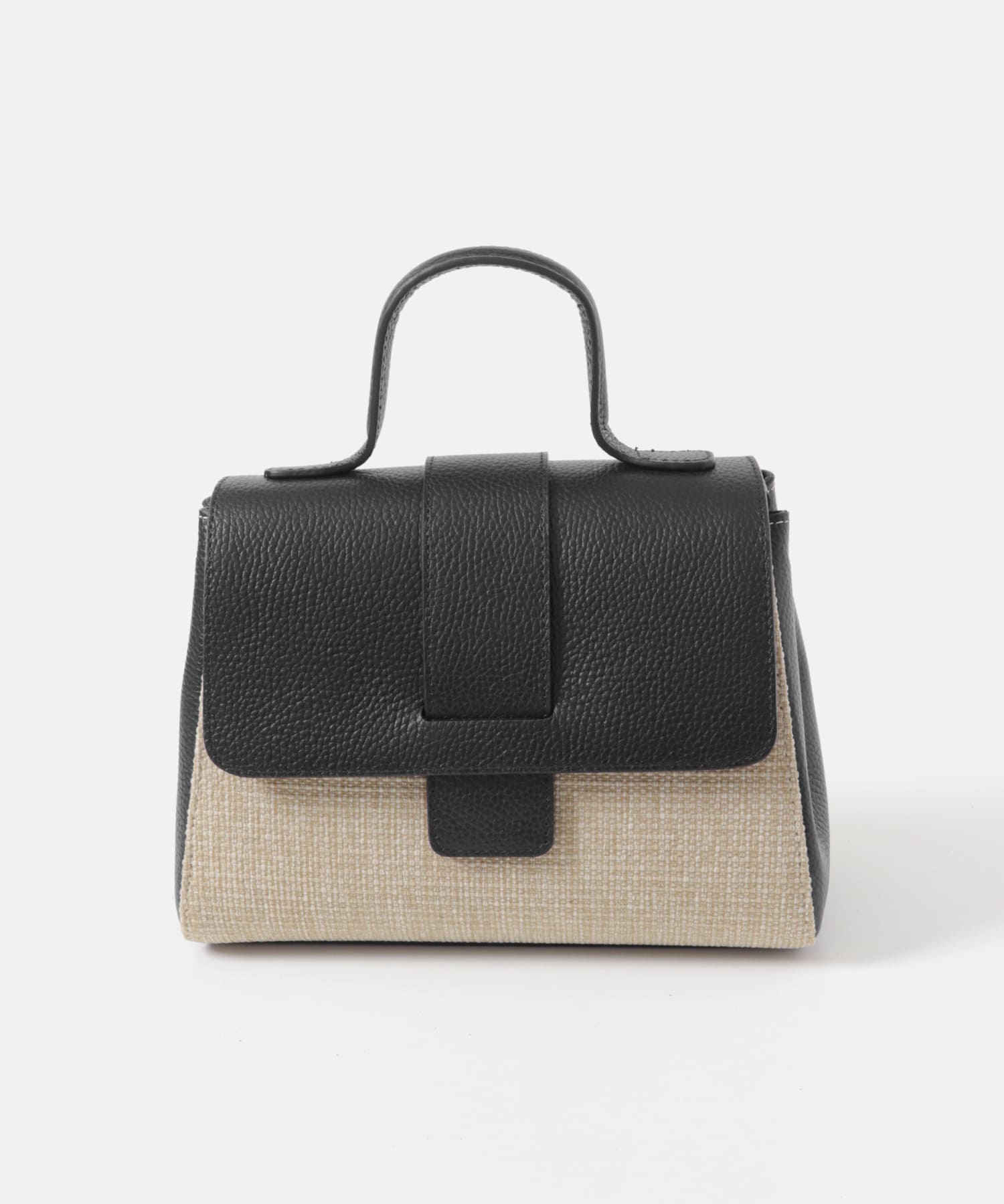 MILLELA FIRENZE　レザーフラップハンドバッグ