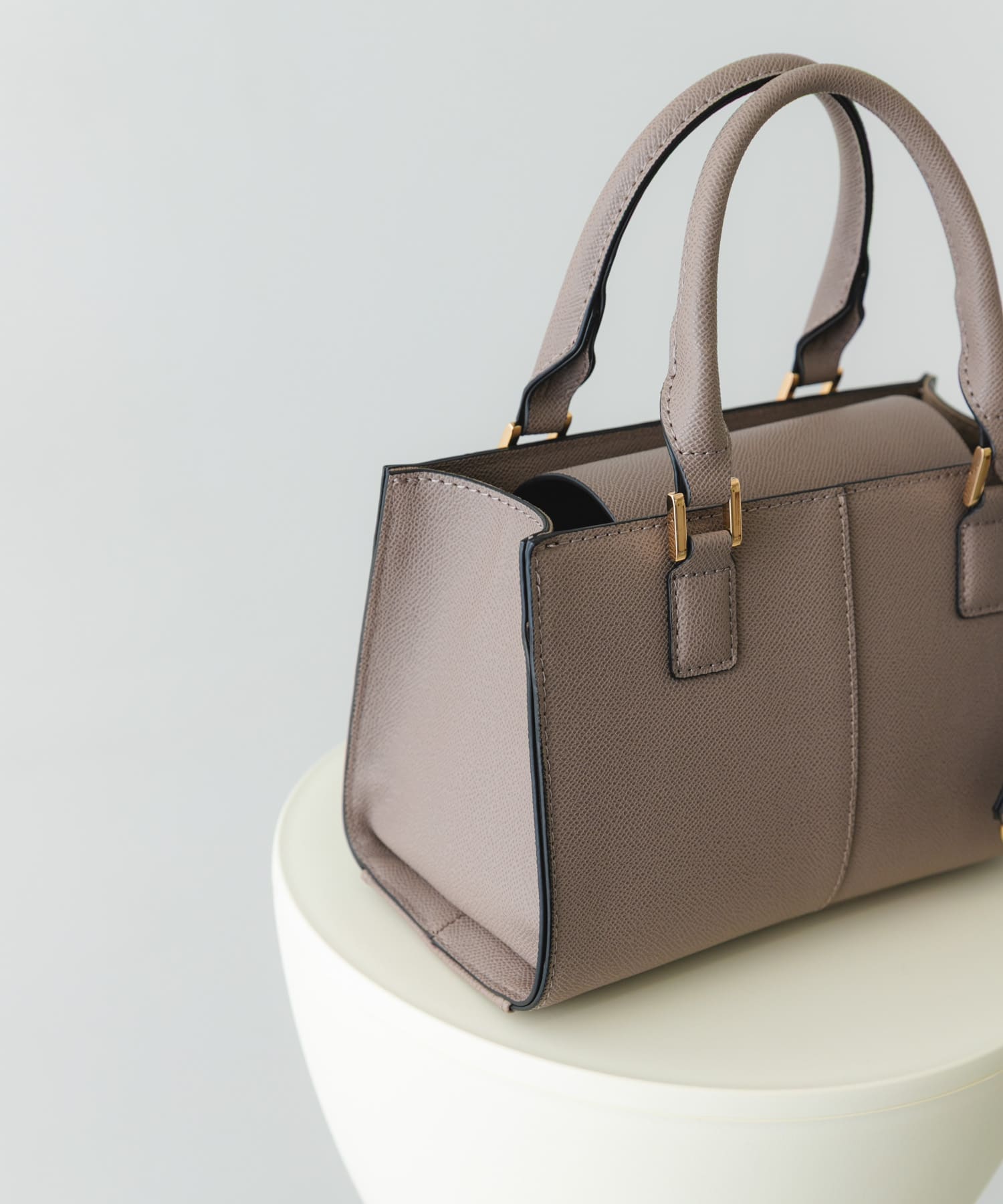 3セットチャームスクエアバッグ GREIGE One