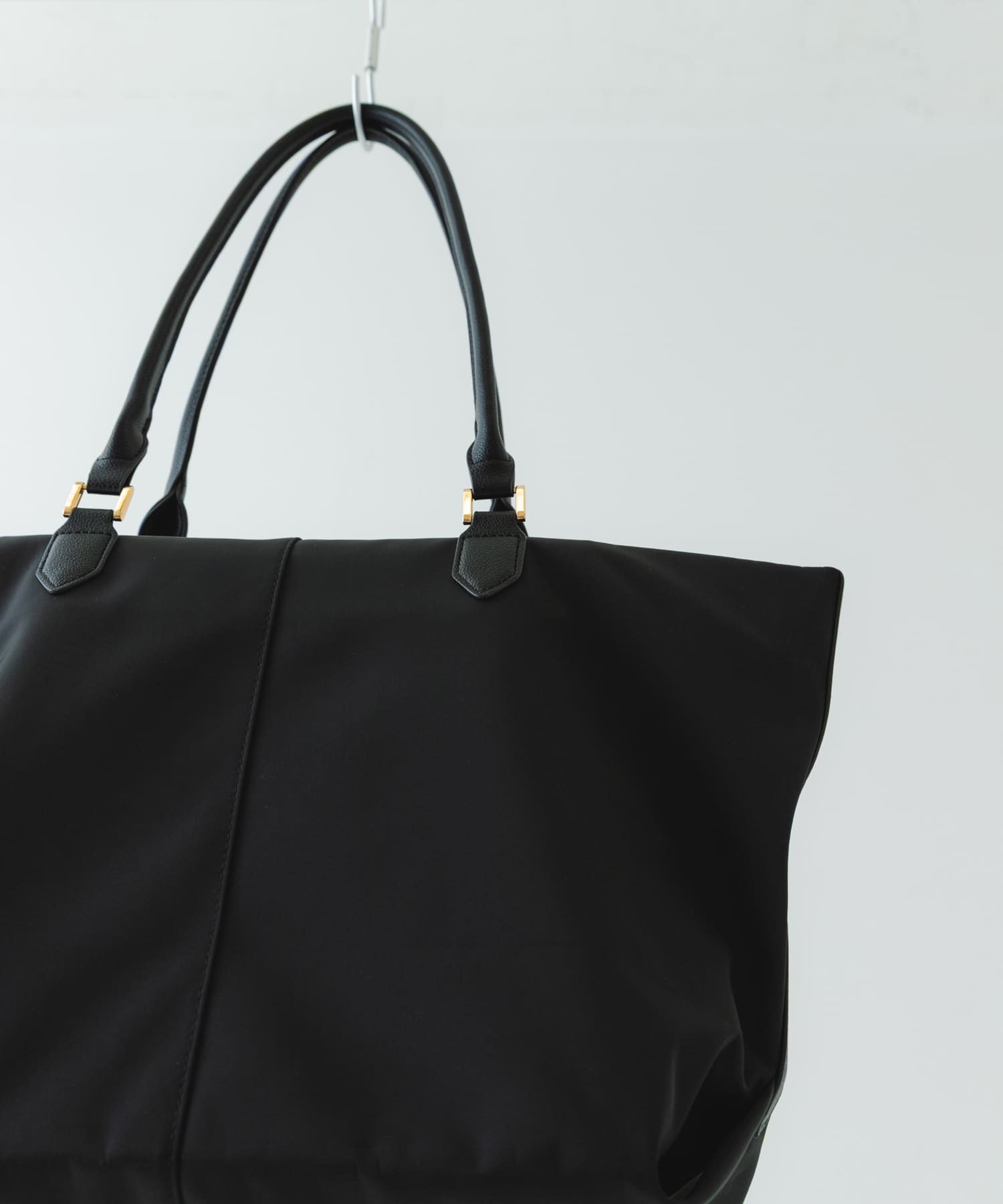 撥水トートバッグ BLKxBLK One