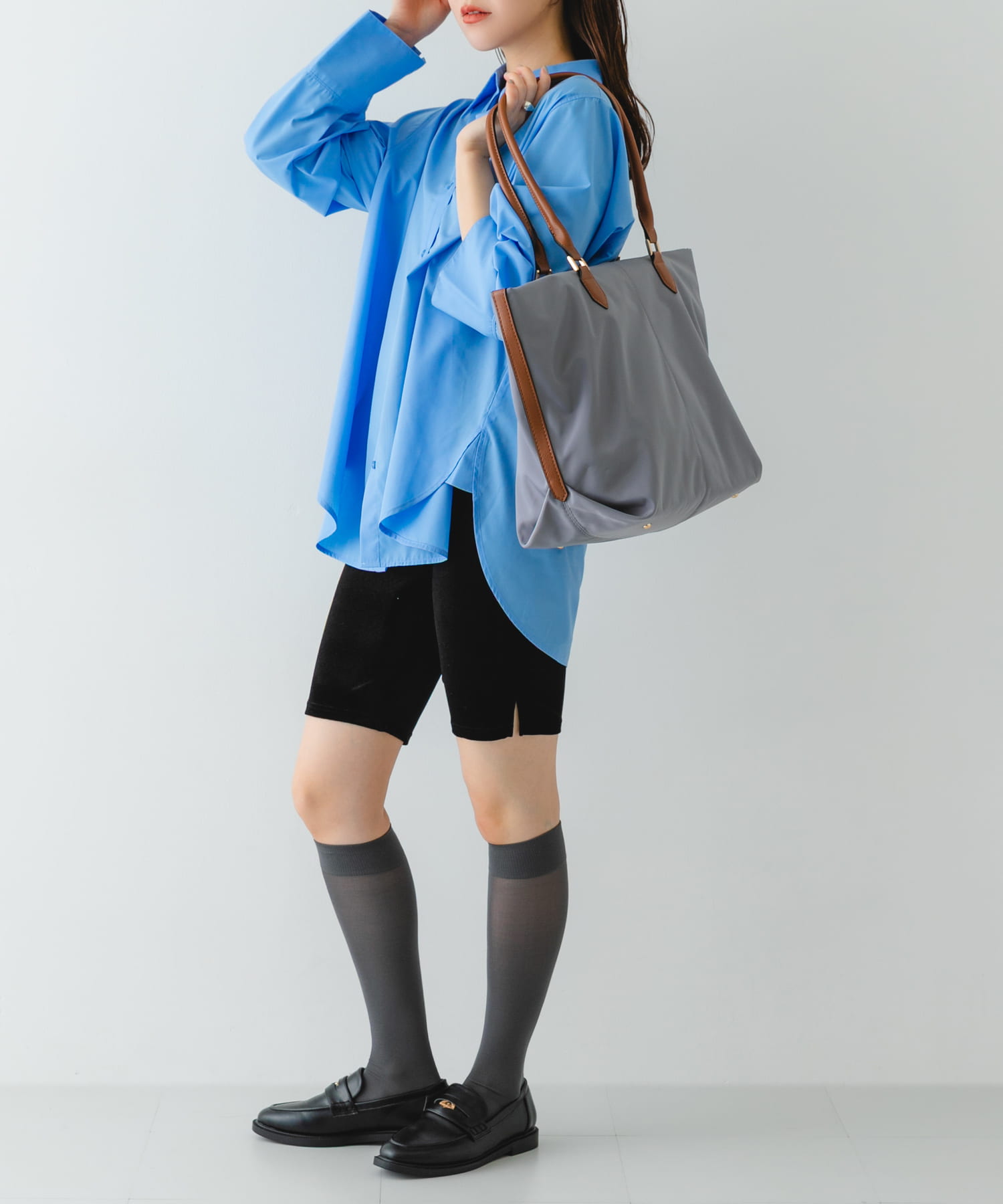 撥水トートバッグ GRYxCML One