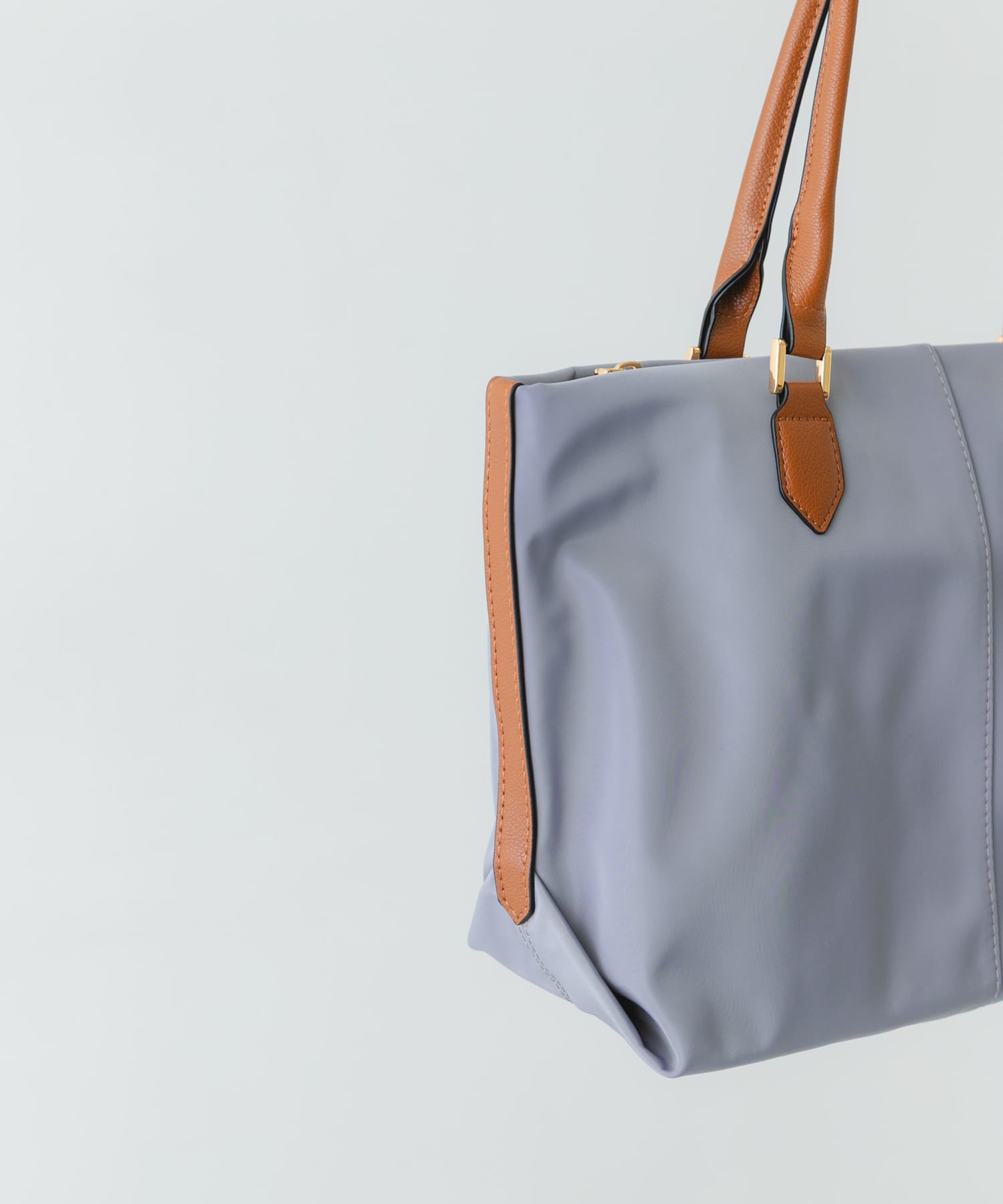 撥水ミドルトートバッグ GRYxCML One