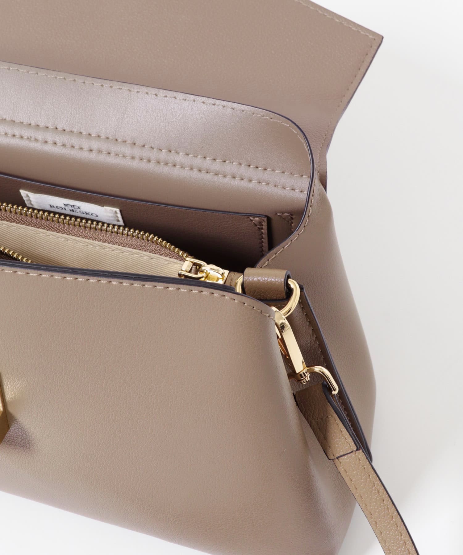 フラップワンハンドルバッグ MOCHA One