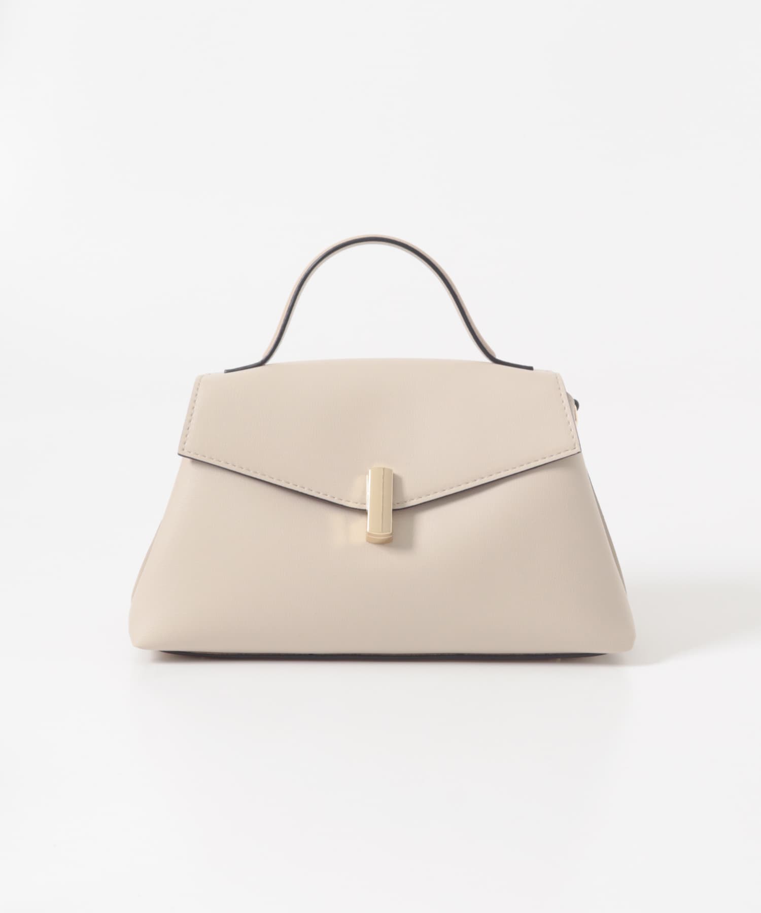 フラップワンハンドルバッグ IVORY One