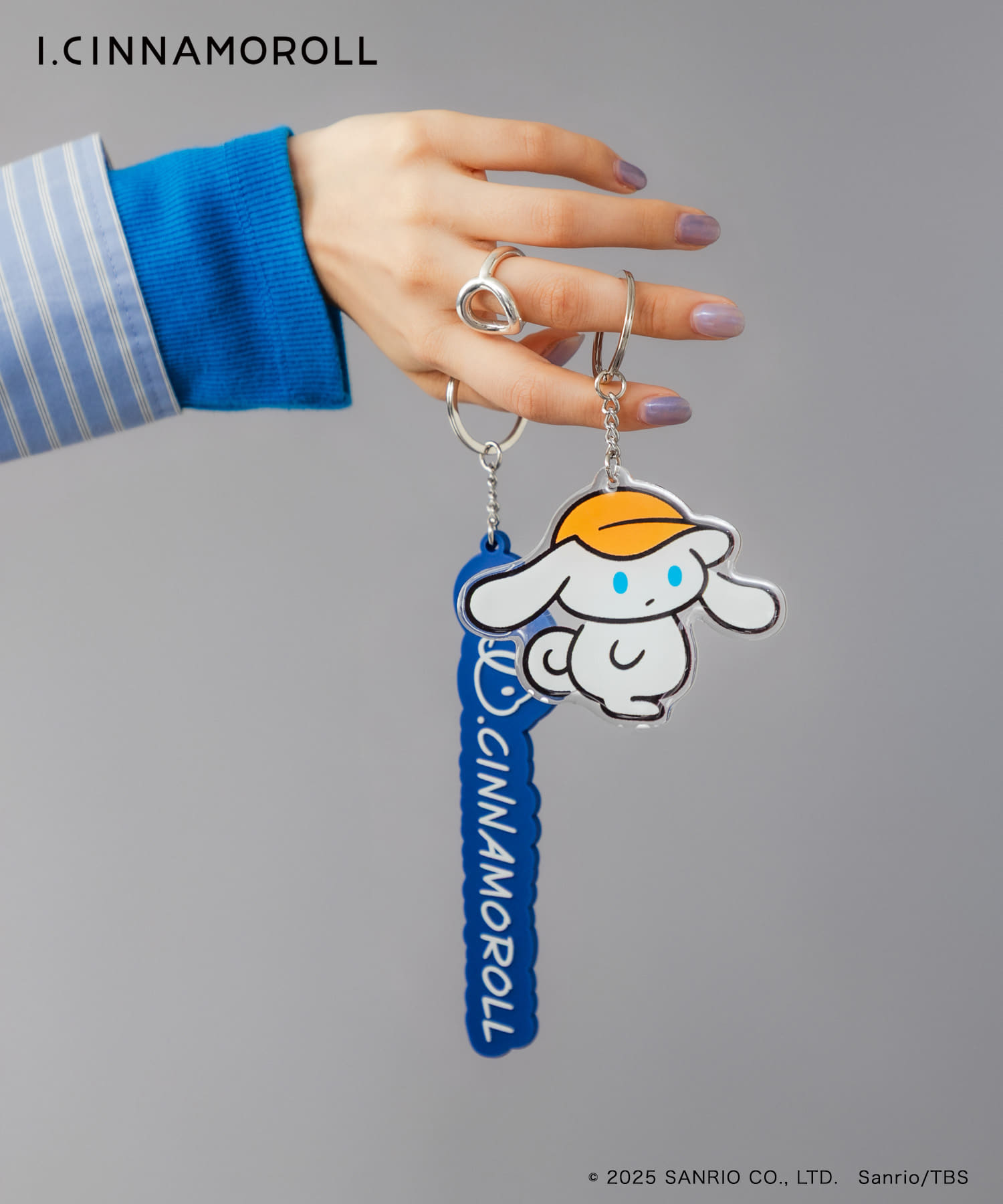 アイシナモロール パテッドバッグ LIGHT BLUE One