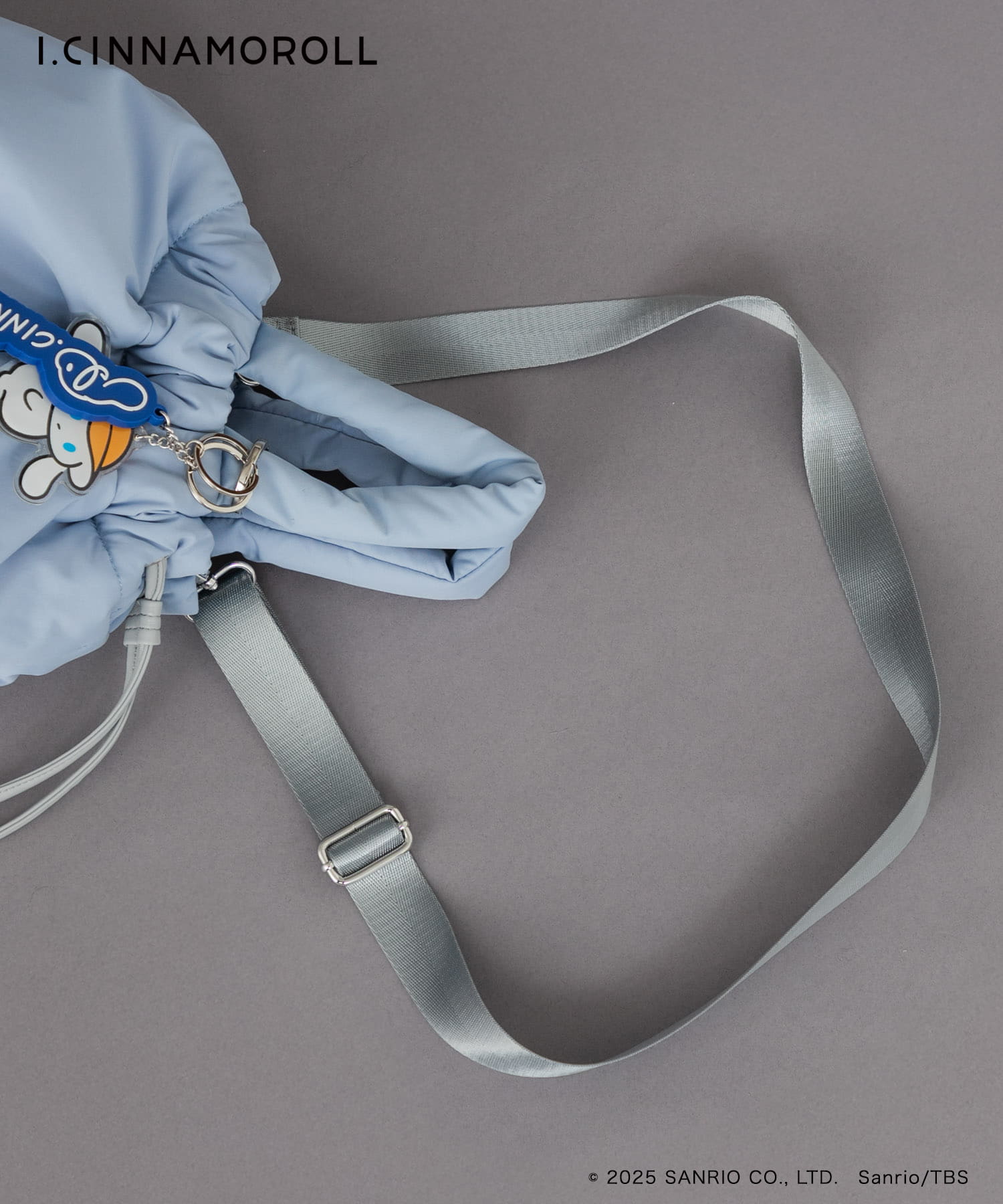 アイシナモロール パテッドバッグ LIGHT BLUE One