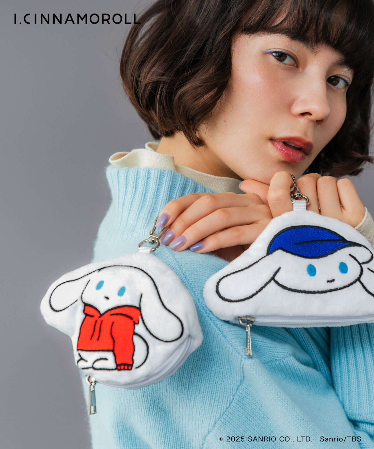 アイシナモロール パッカブルエコバッグ BLUE One