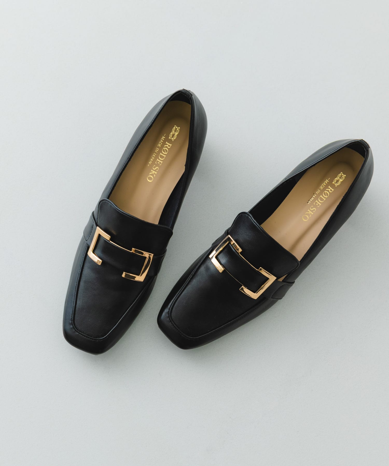 『MADE IN JAPAN』 4.5センチメタルヒールパンプス BLACK 36