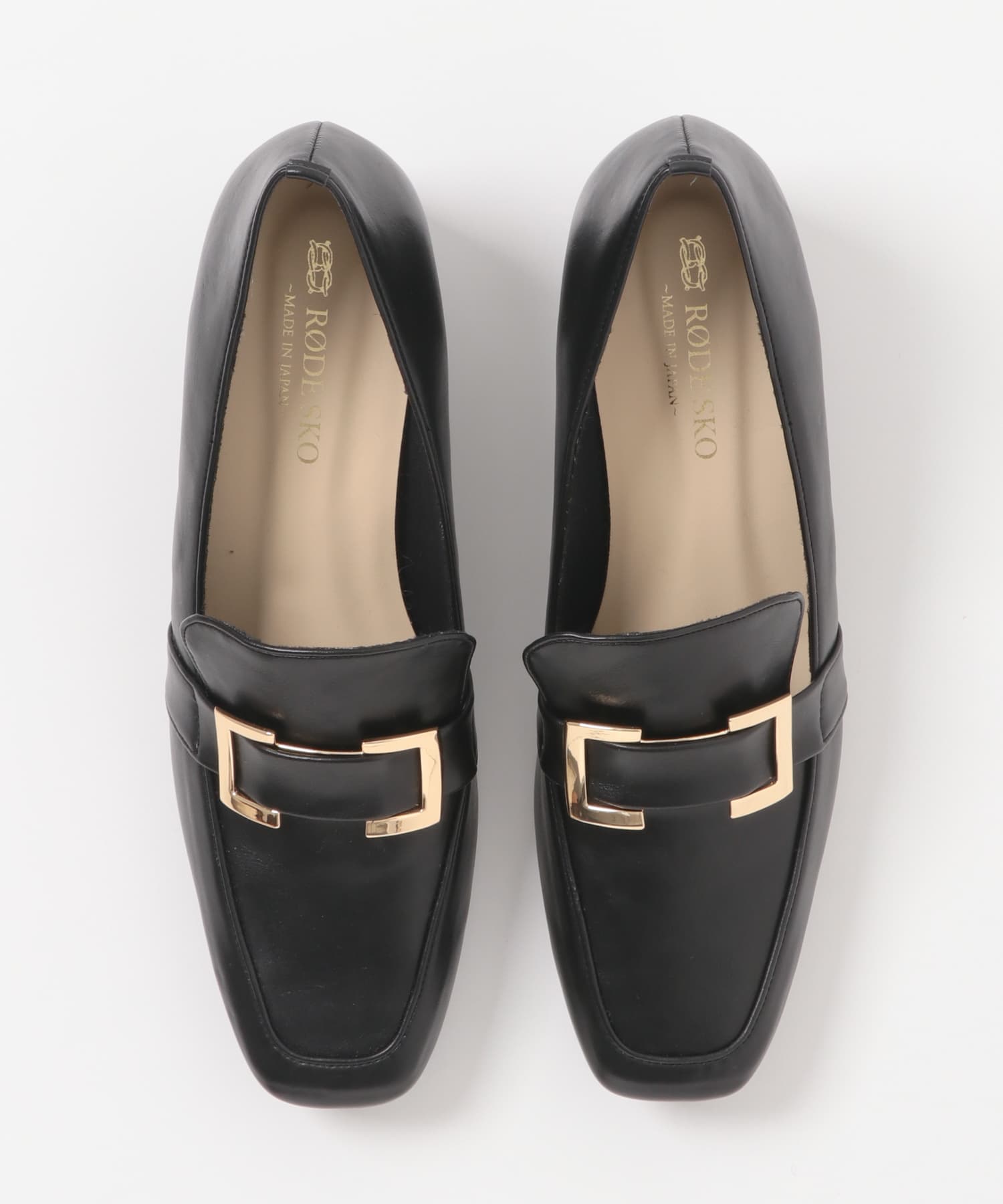 『MADE IN JAPAN』 4.5センチメタルヒールパンプス BLACK 36