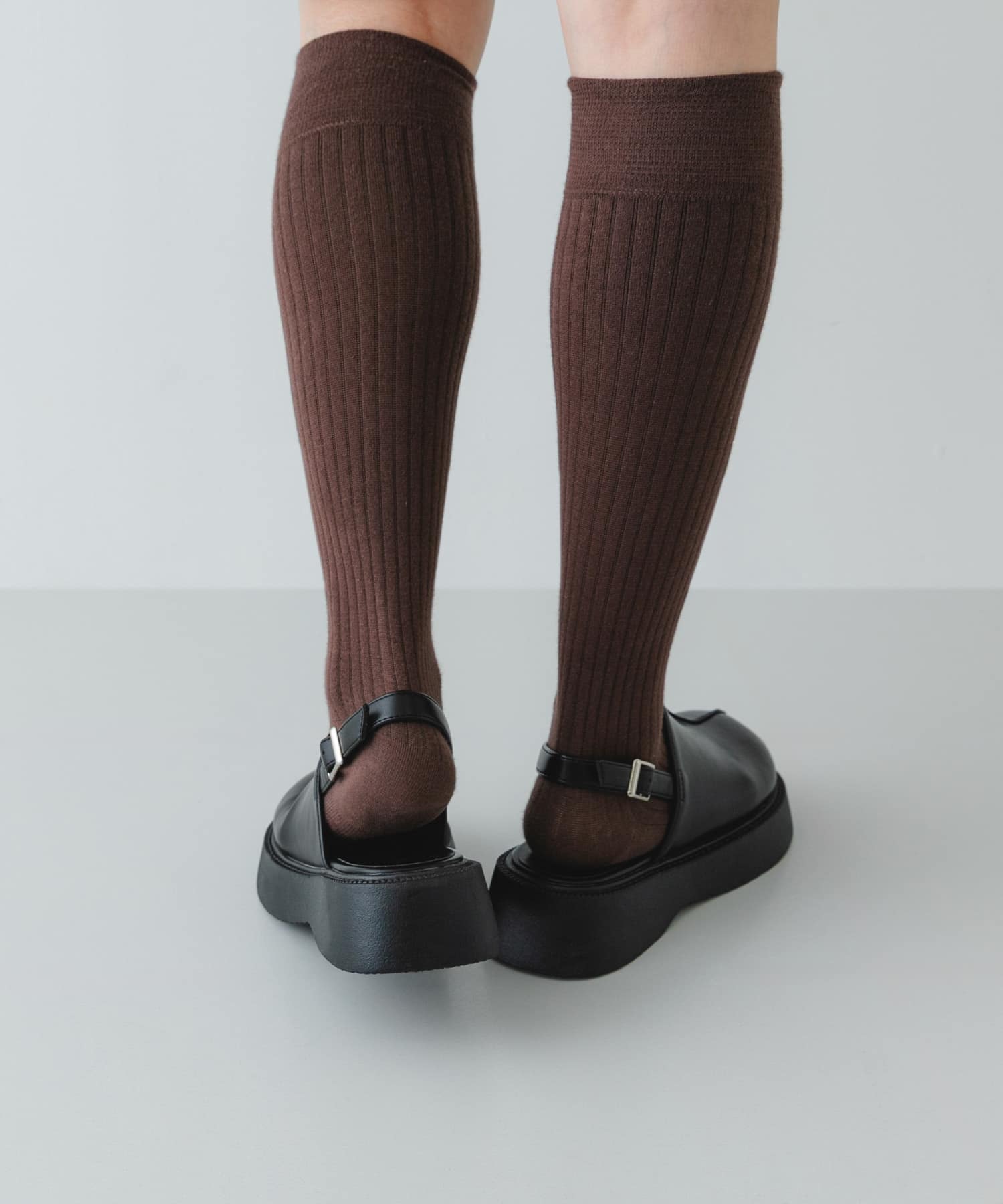 センターステッチクロッグ BLACK 36