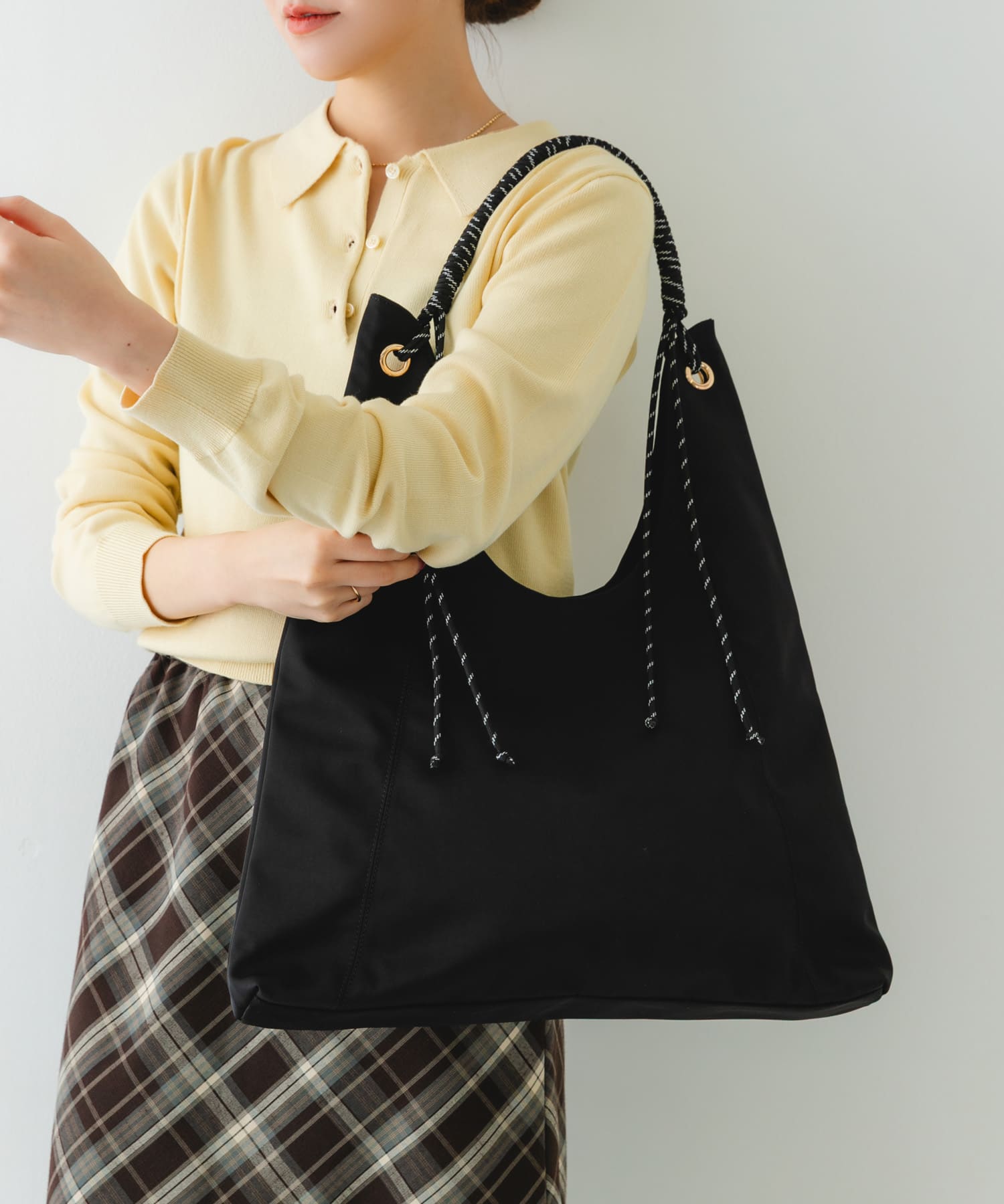 コードハンドルバッグ BLKxBLK One