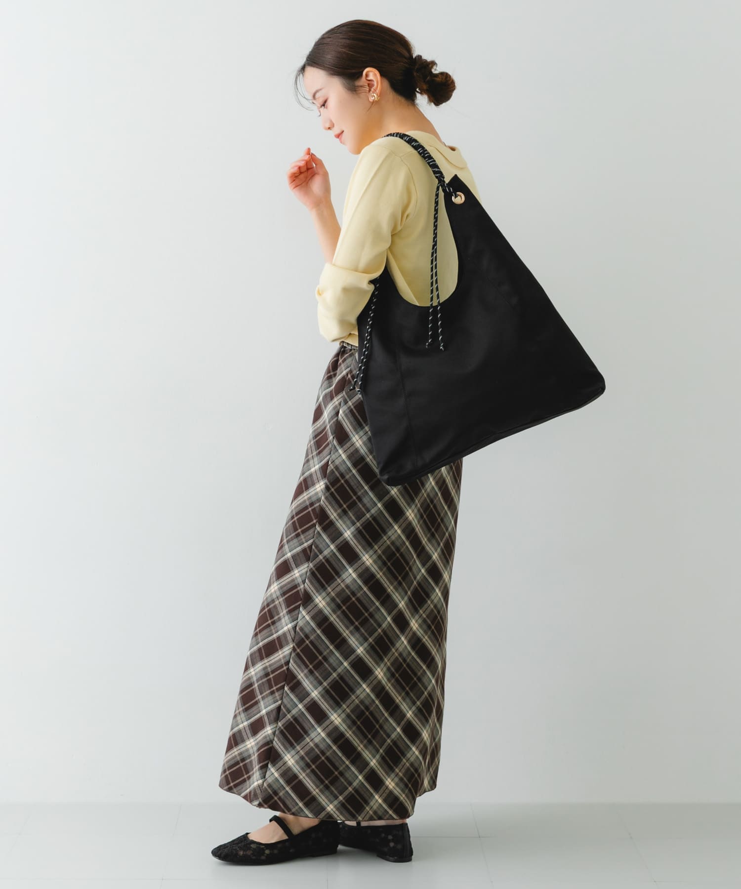 コードハンドルバッグ BLKxBLK One