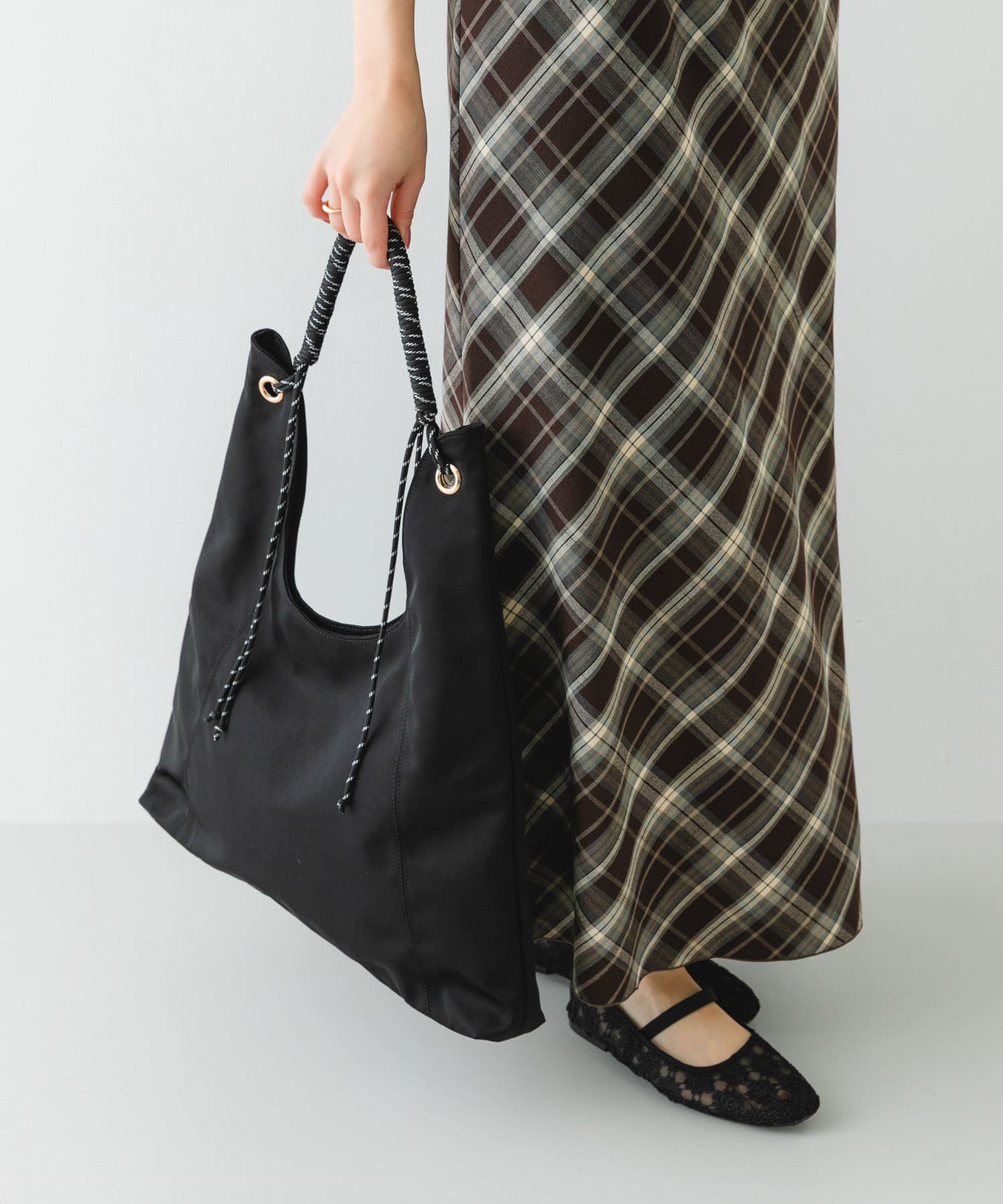 コードハンドルバッグ BLKxBLK One