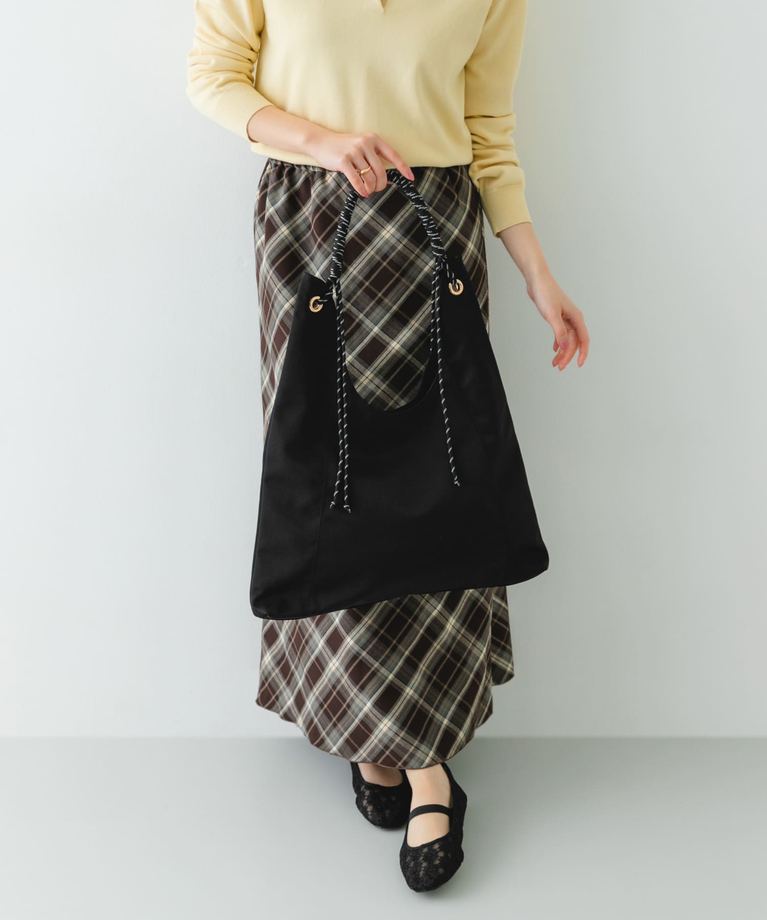 コードハンドルバッグ BLKxBLK One