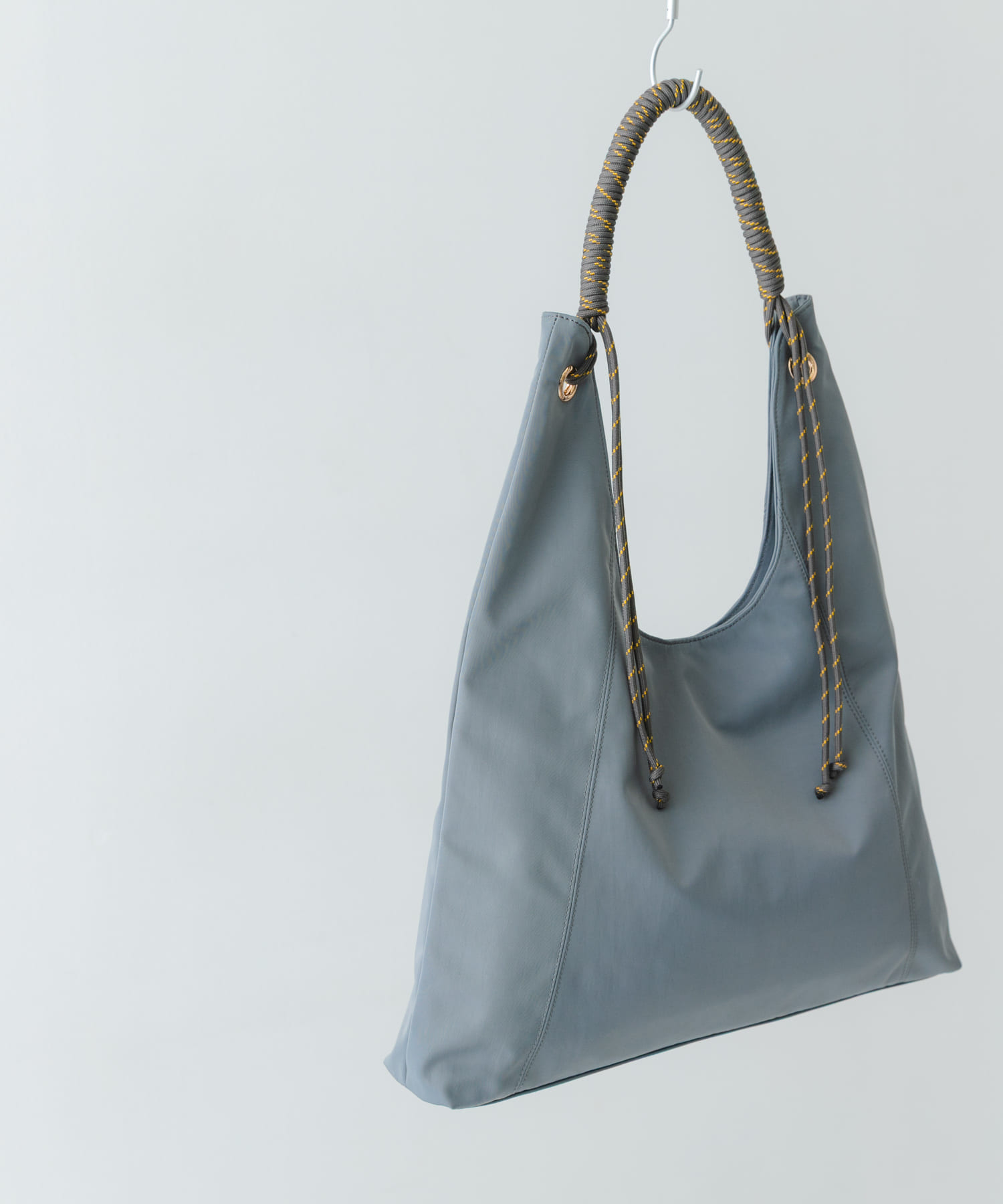 コードハンドルバッグ GRYxTAUPE One