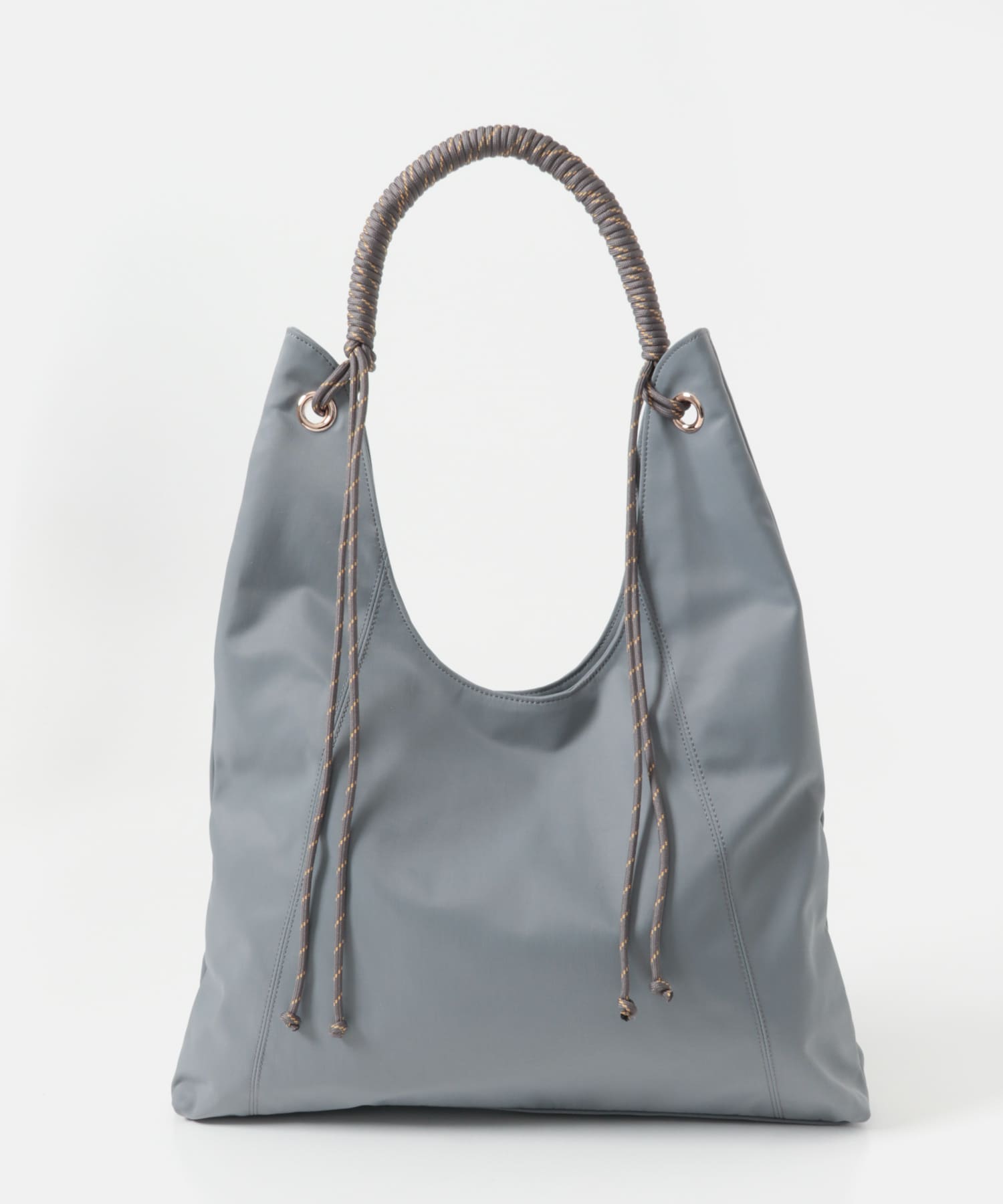 コードハンドルバッグ GRYxTAUPE One