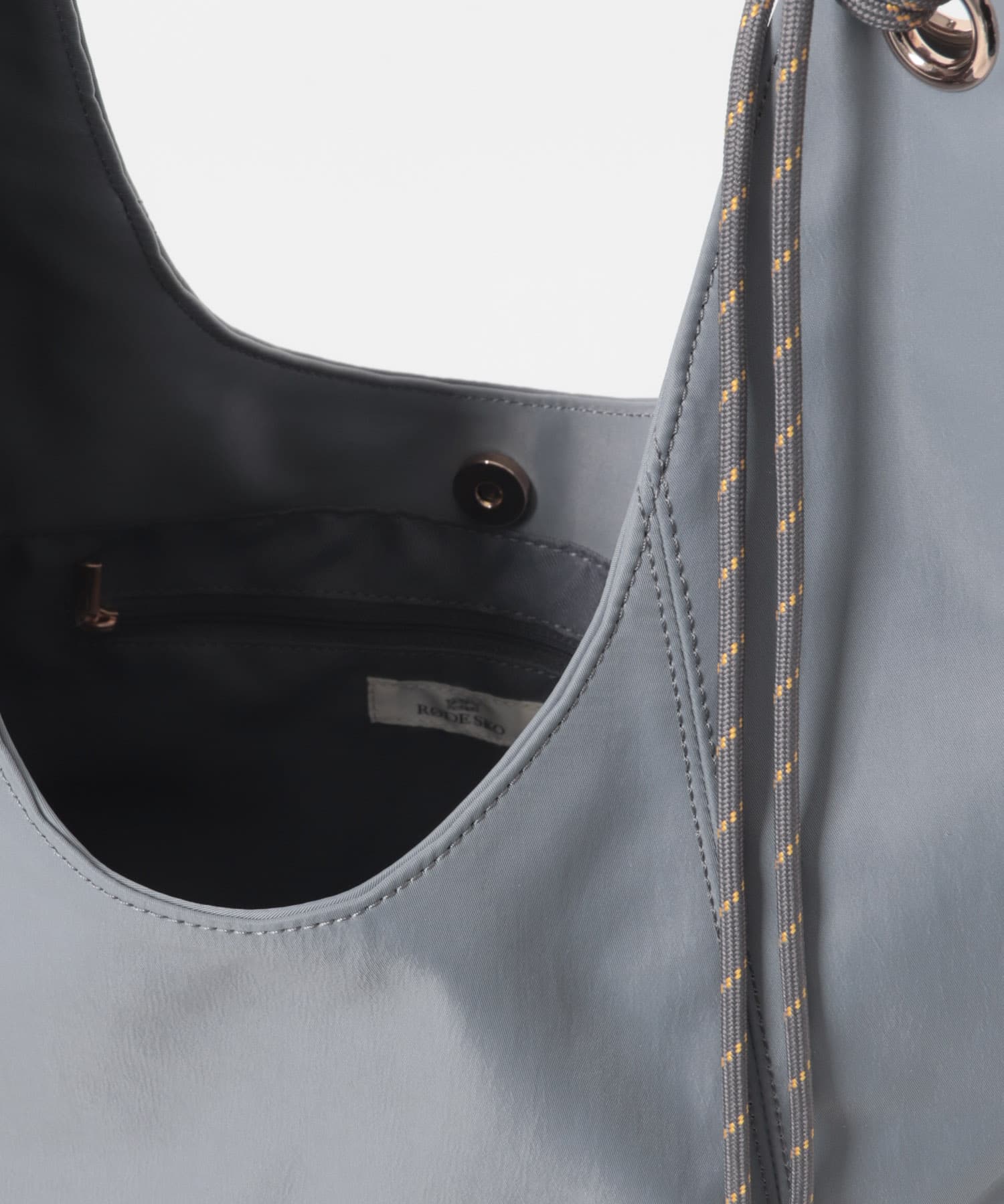 コードハンドルバッグ GRYxTAUPE One