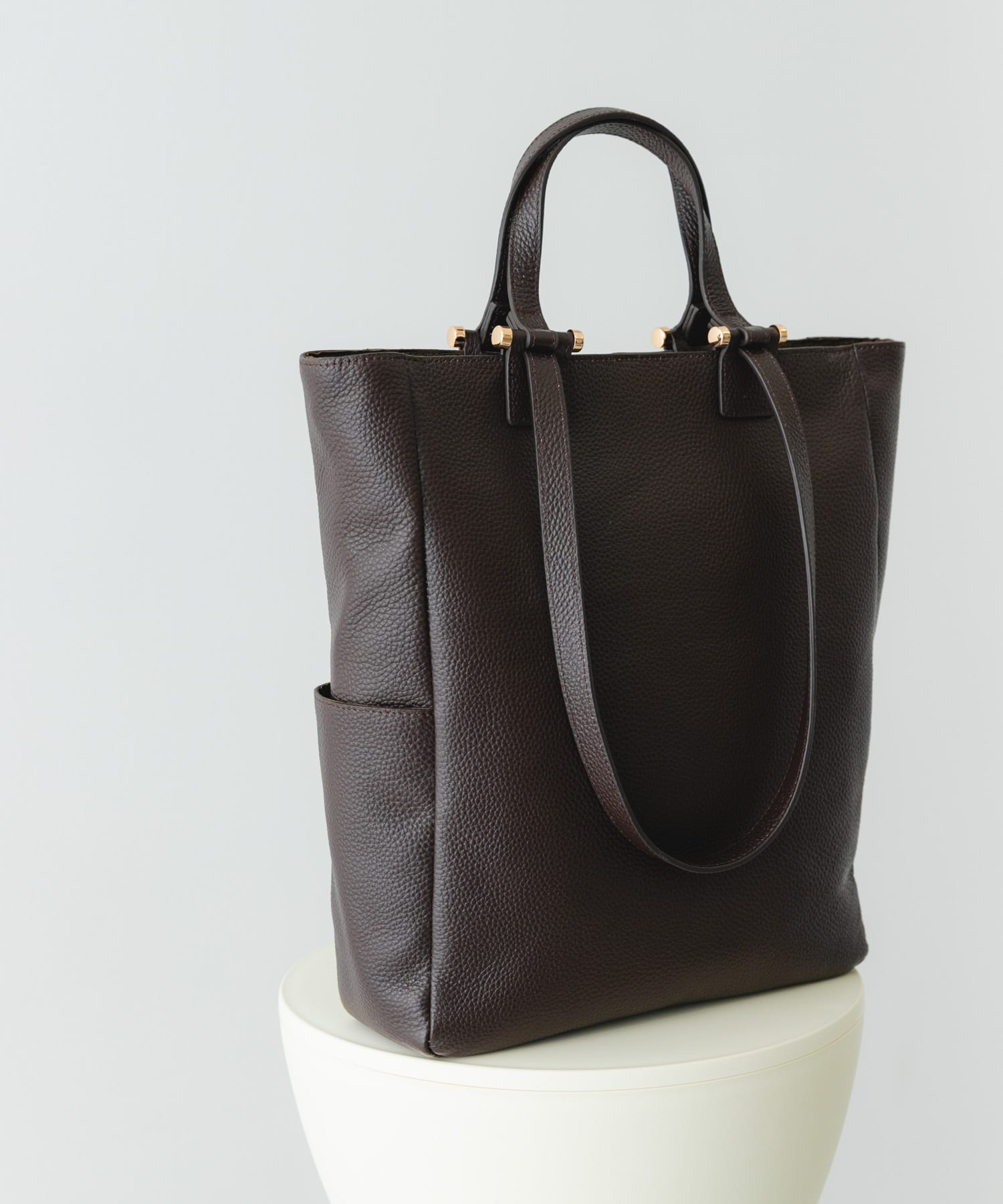 レザー2WAYトートバッグ CHOCO One
