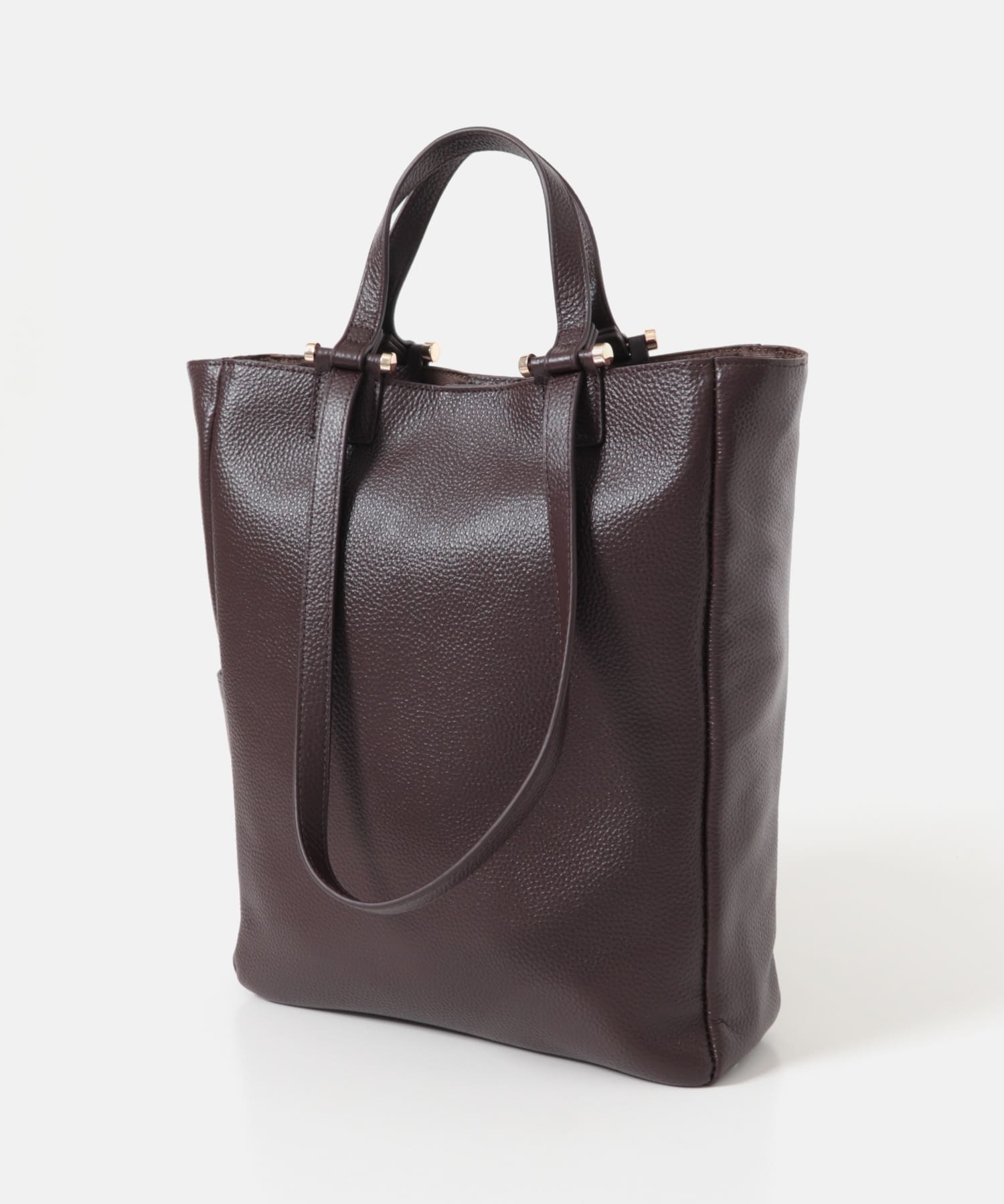 レザー2WAYトートバッグ CHOCO One