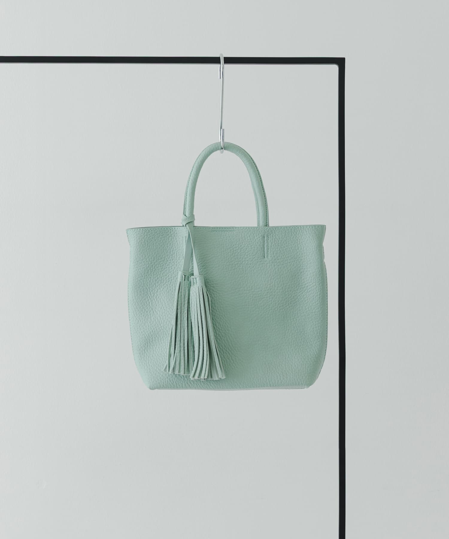 『Sサイズ』タッセル軽量2WAYプチトートバッグ MINT One