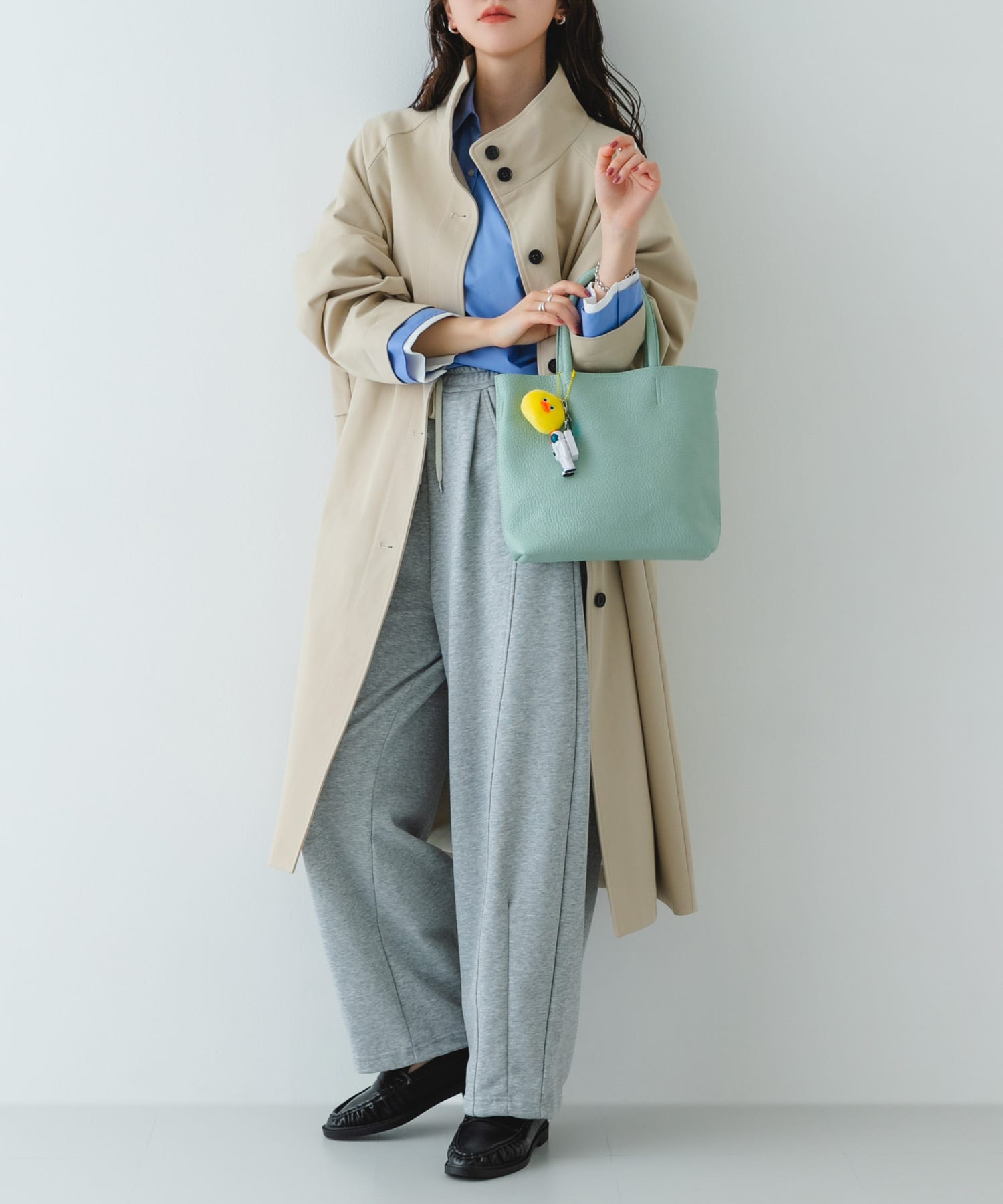 『Sサイズ』タッセル軽量2WAYプチトートバッグ MINT One