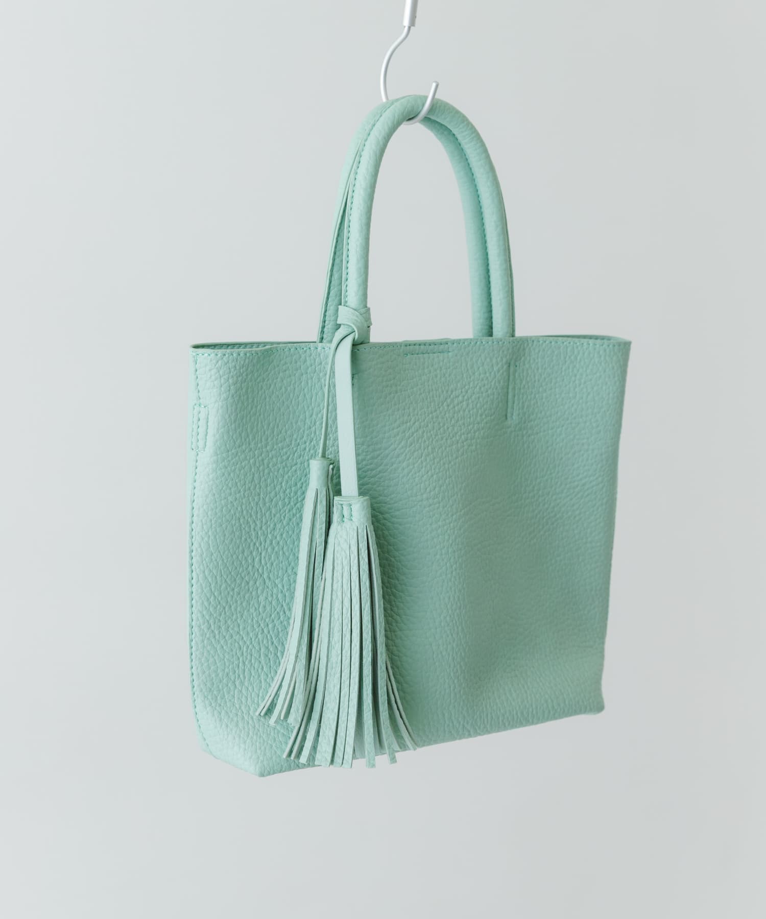 『Sサイズ』タッセル軽量2WAYプチトートバッグ MINT One