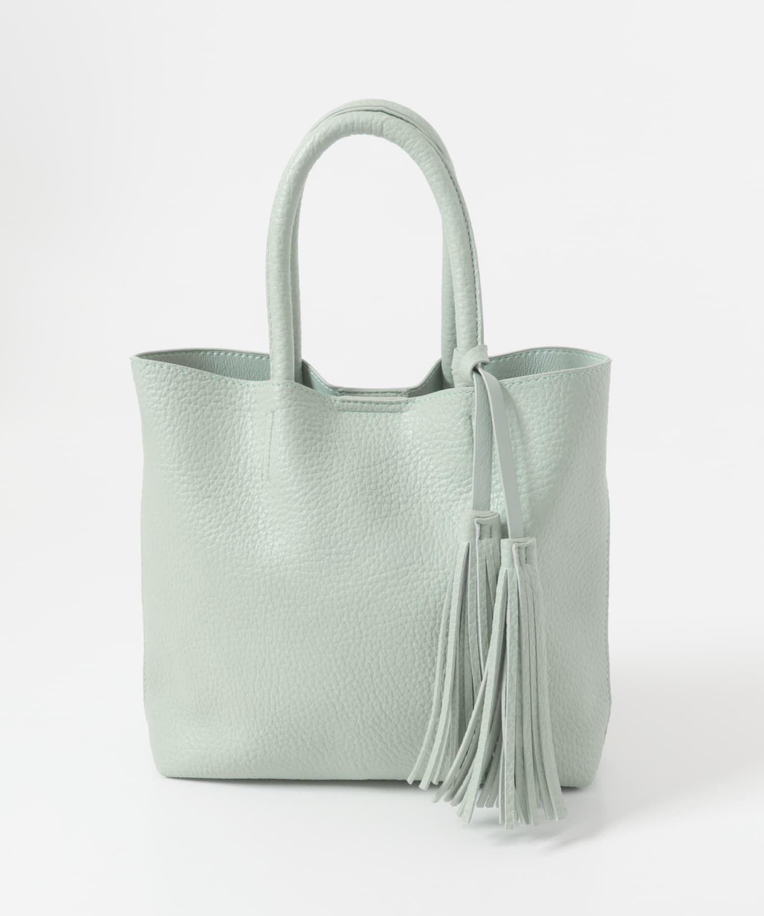 『Sサイズ』タッセル軽量2WAYプチトートバッグ MINT One