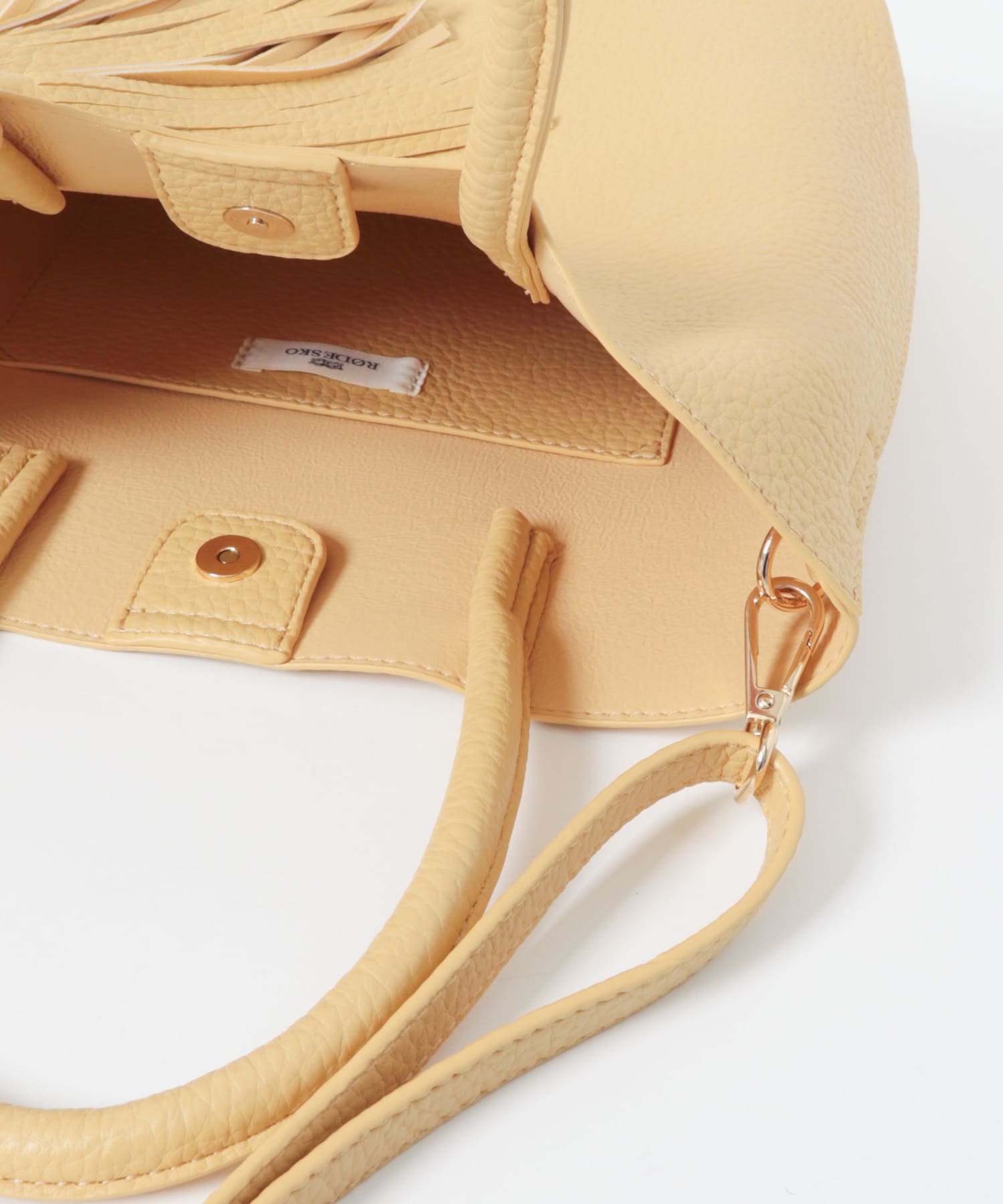 『Sサイズ』タッセル軽量2WAYプチトートバッグ EGG One