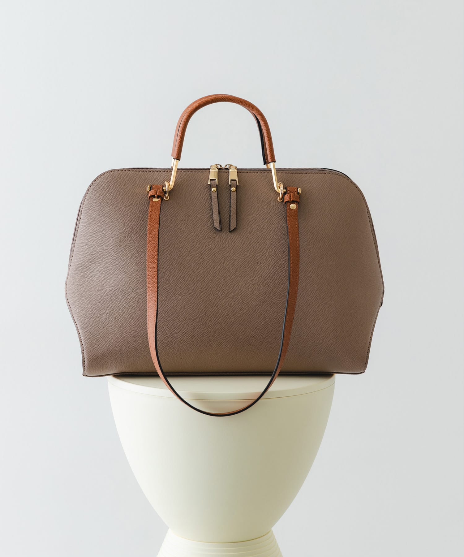 『インフルエンサーayaさんコラボ』2WAYハンドバッグ MOCHA One