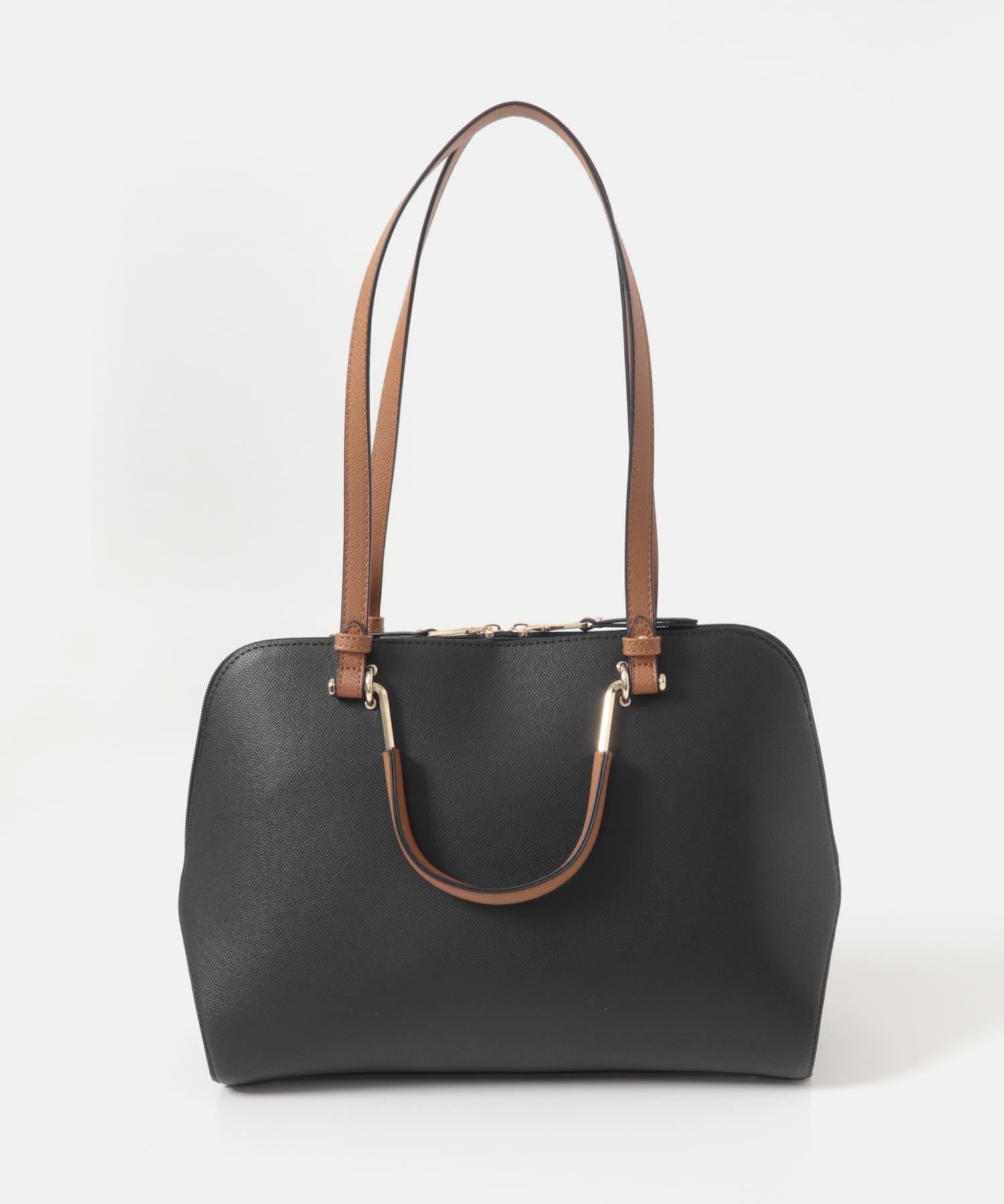 『インフルエンサーayaさんコラボ』2WAYハンドバッグ BLACK One