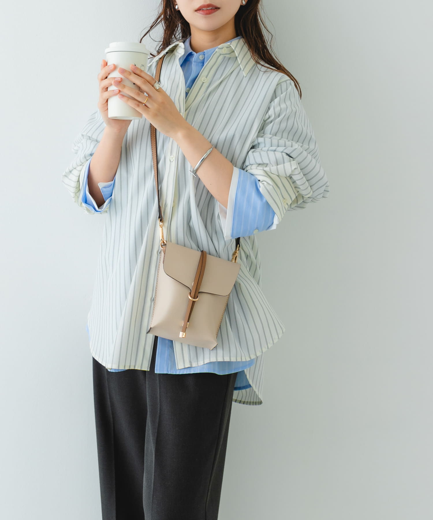 縦型フラップポシェット BEGxCML One