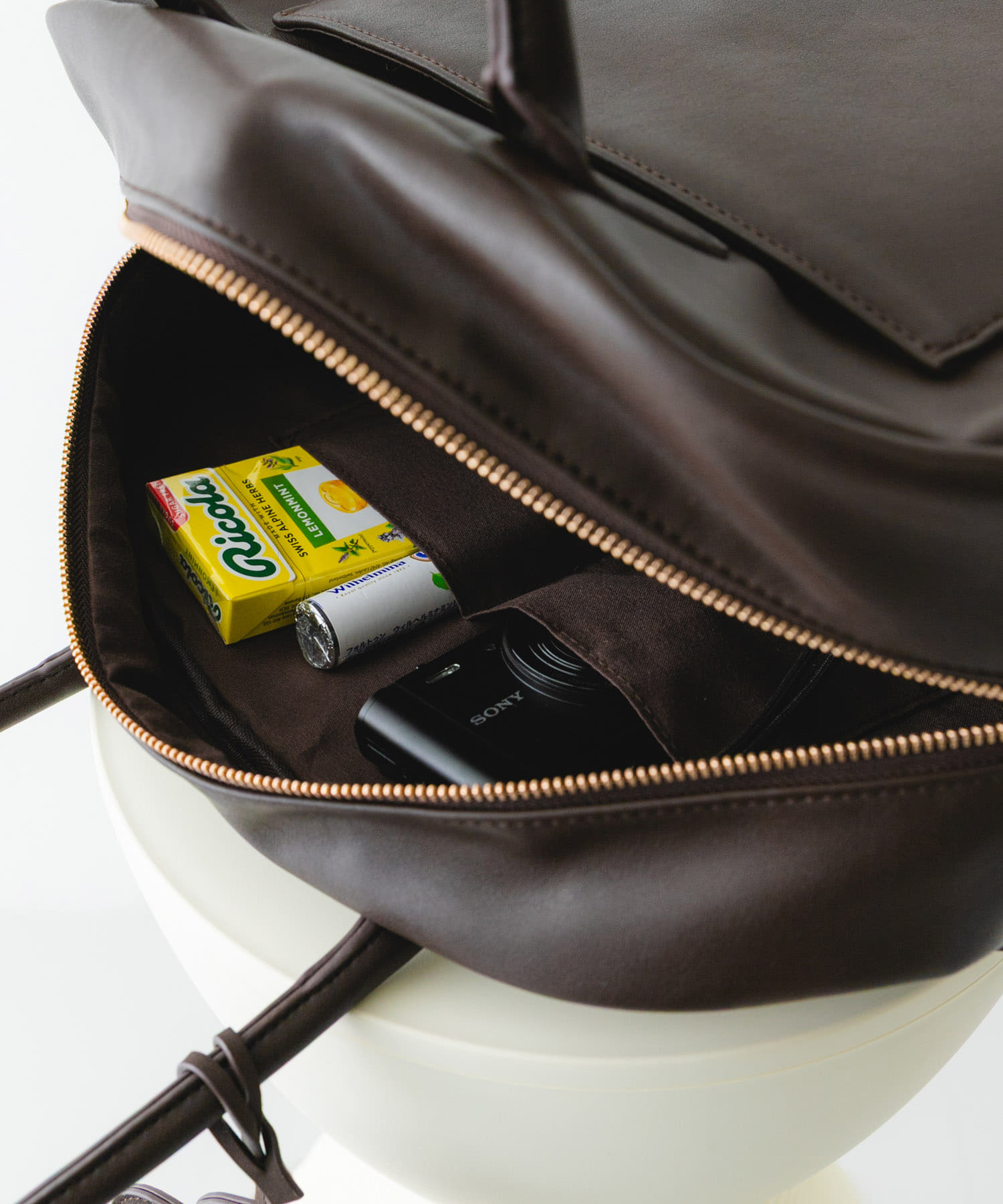 キャリーオンポケットビッグボストン BROWN One