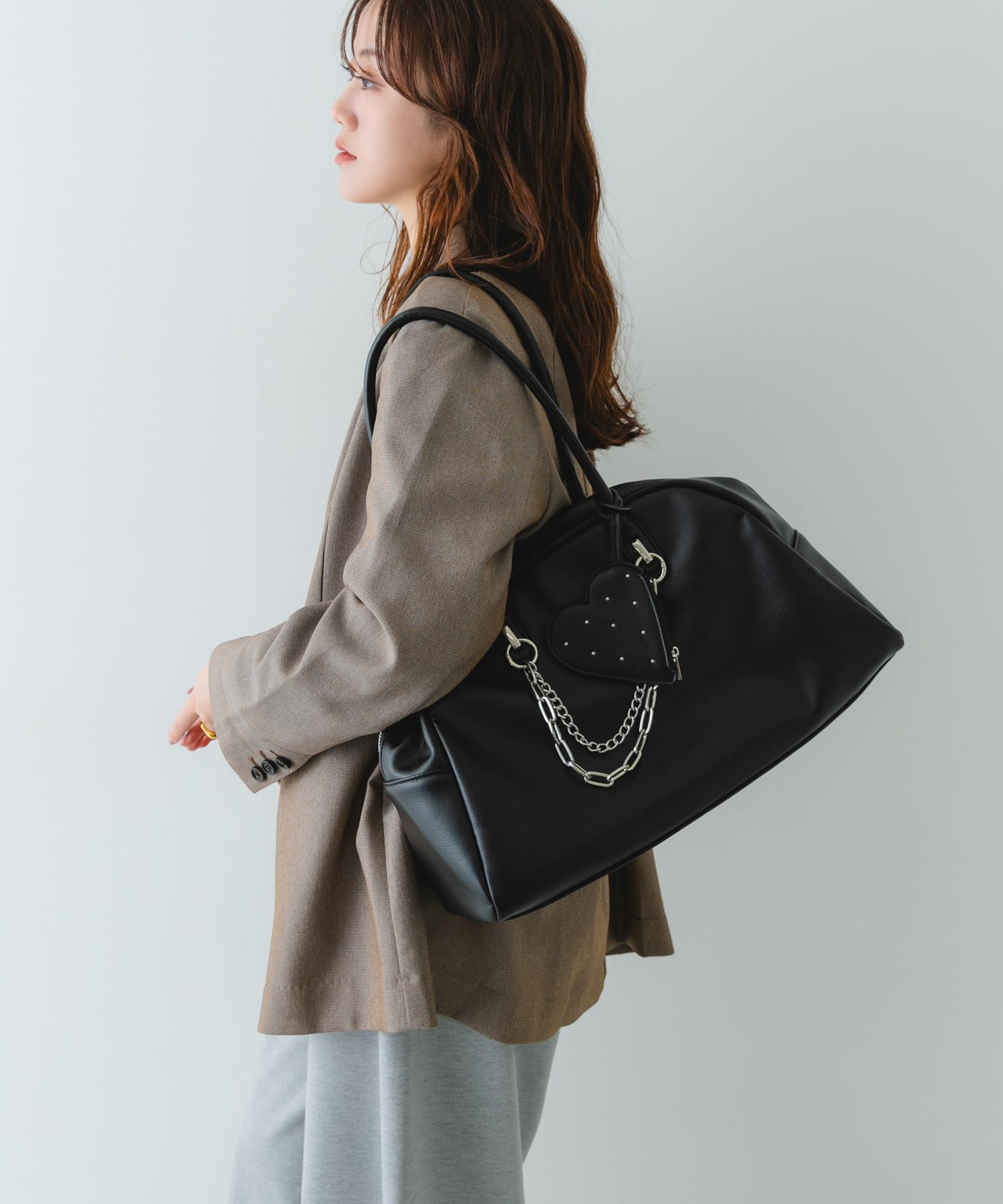 キャリーオンポケットビッグボストン BLACK One