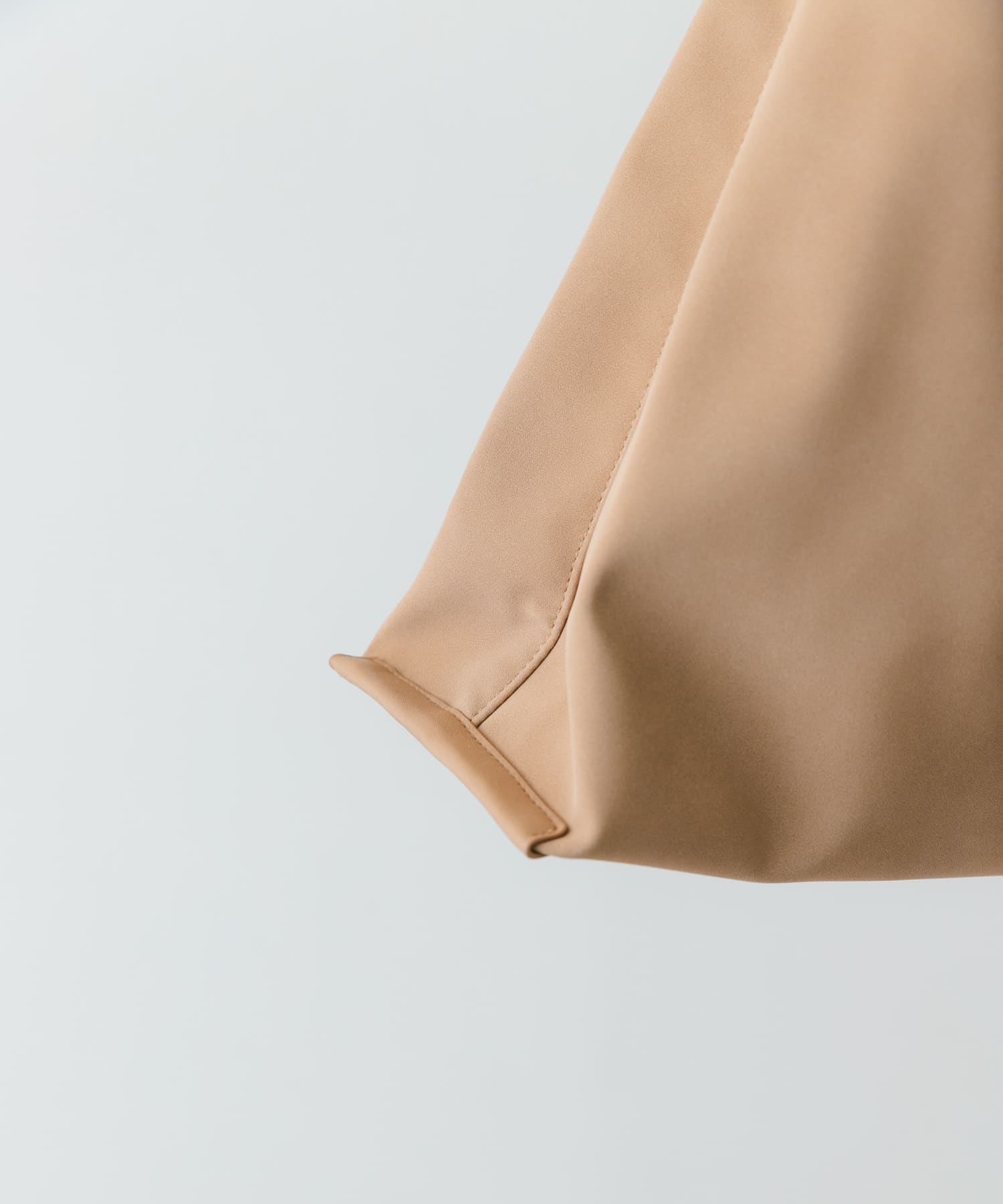 スエード調ワンハンドルトートバッグ BEIGE One