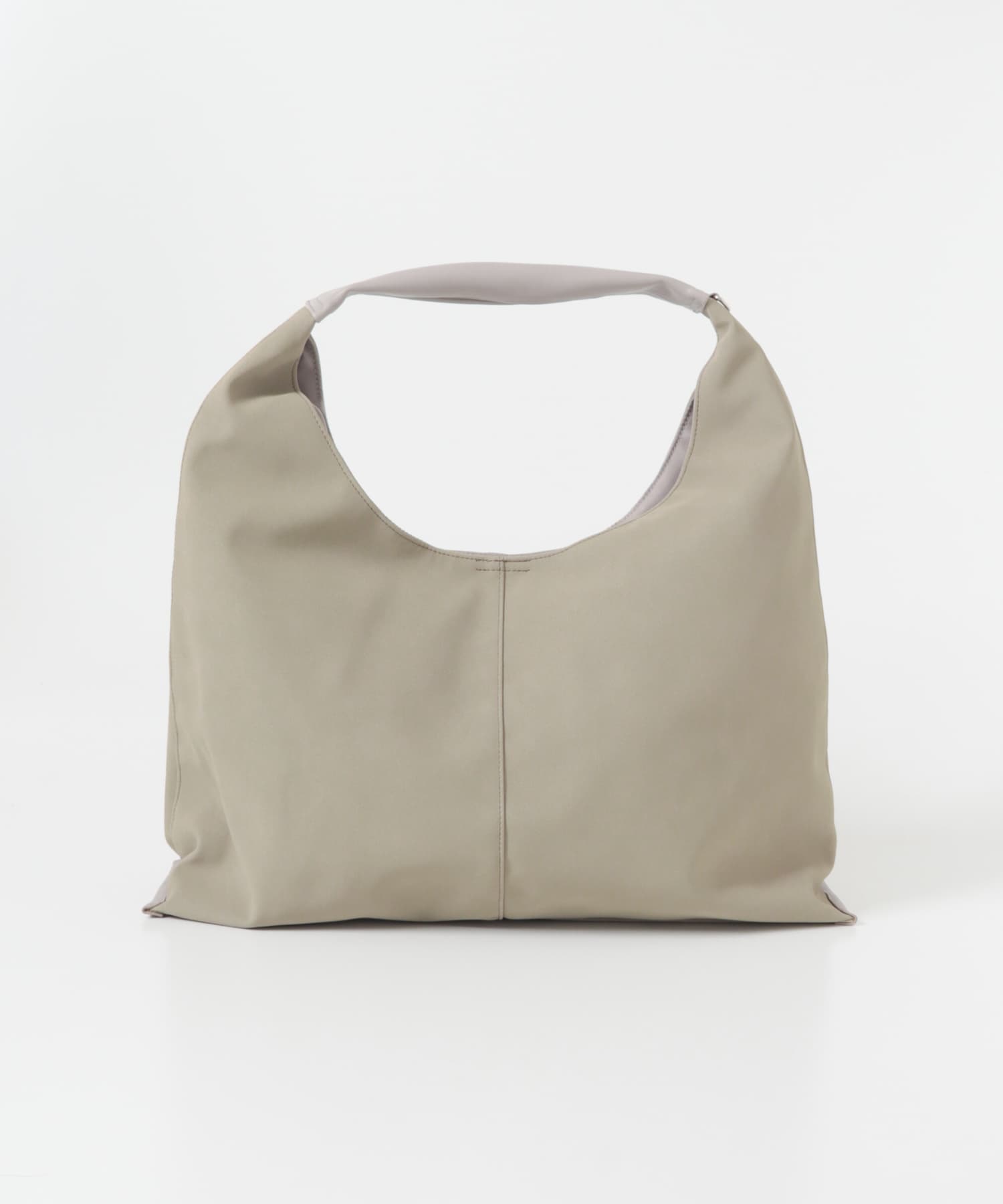 スエード調ワンハンドルトートバッグ GRAY One