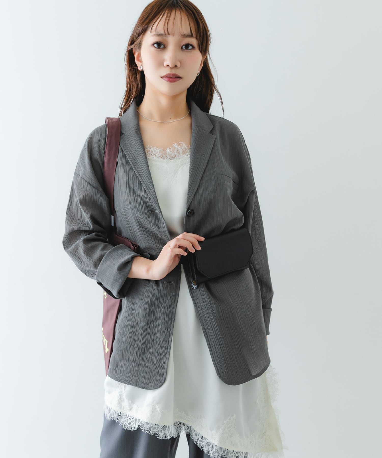 ウエストポーチベルトバッグ BLACK One