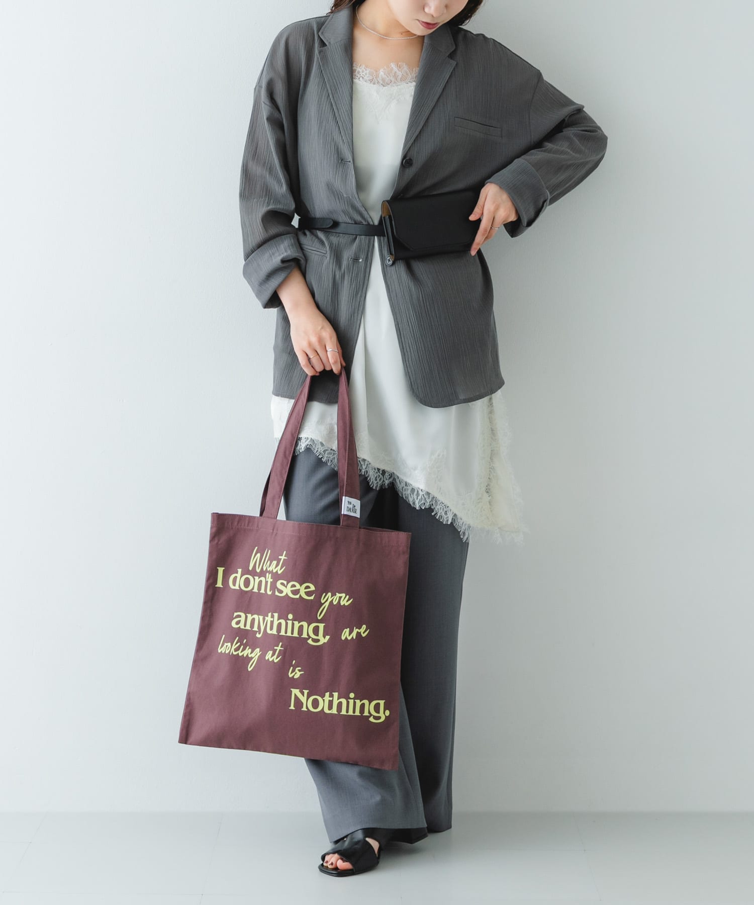 ウエストポーチベルトバッグ BLACK One