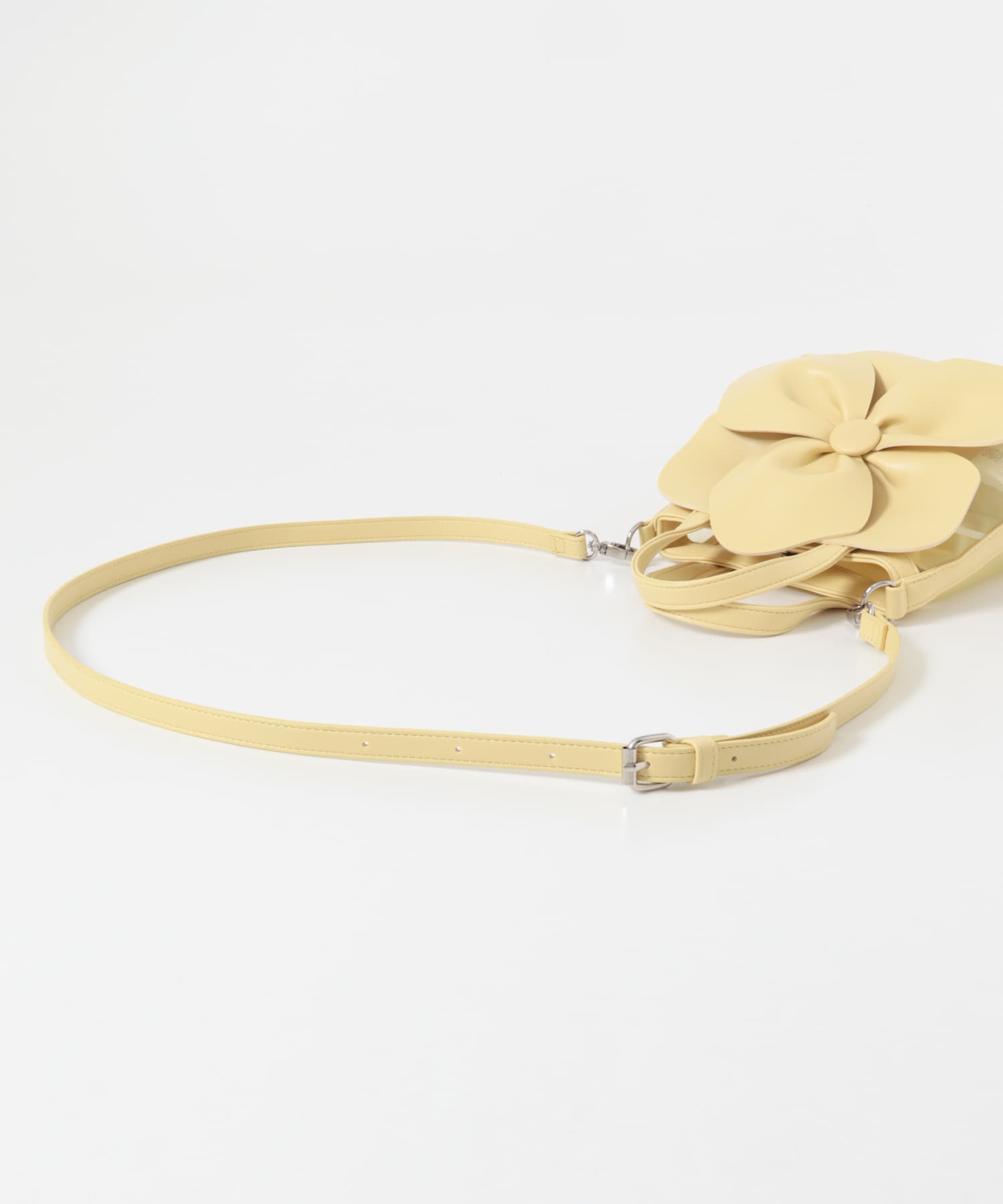 フラワーモチーフシアーバッグ EGG One