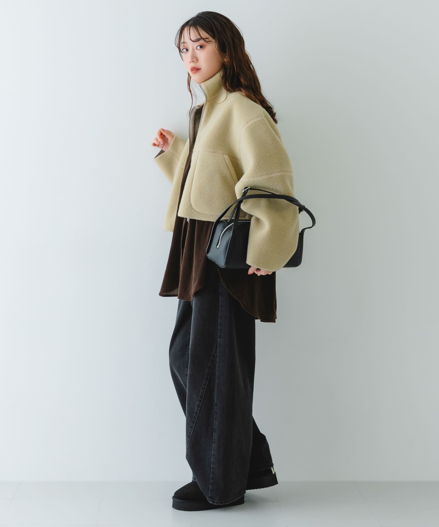 センターラインボストンバッグ BLACK One