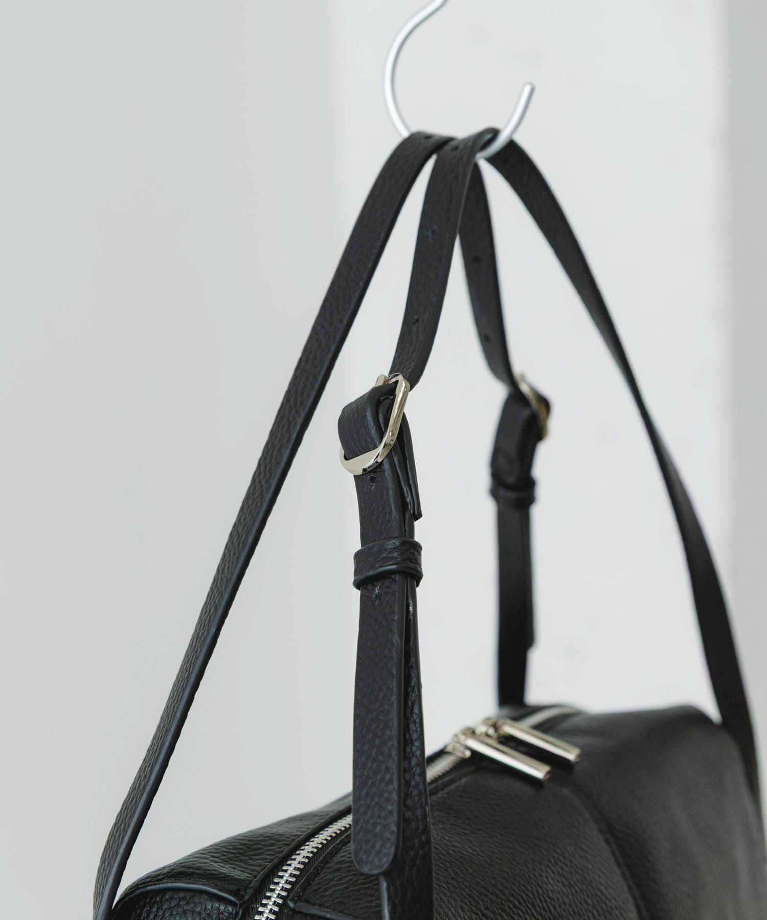 『WEB限定』センターラインボストンバッグ BLACK One