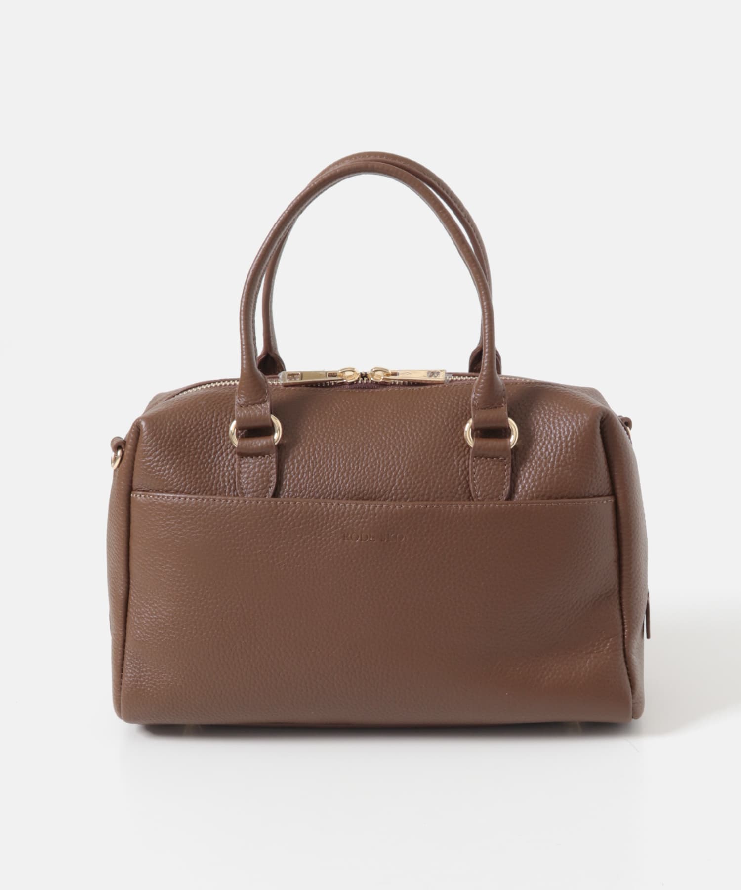 レザーボストンバッグ BROWN one