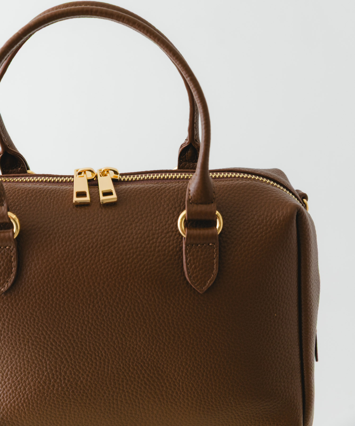 レザーボストンバッグ BROWN one