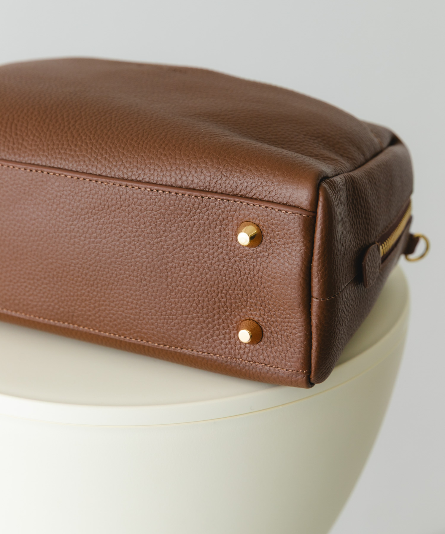 レザーボストンバッグ BROWN one