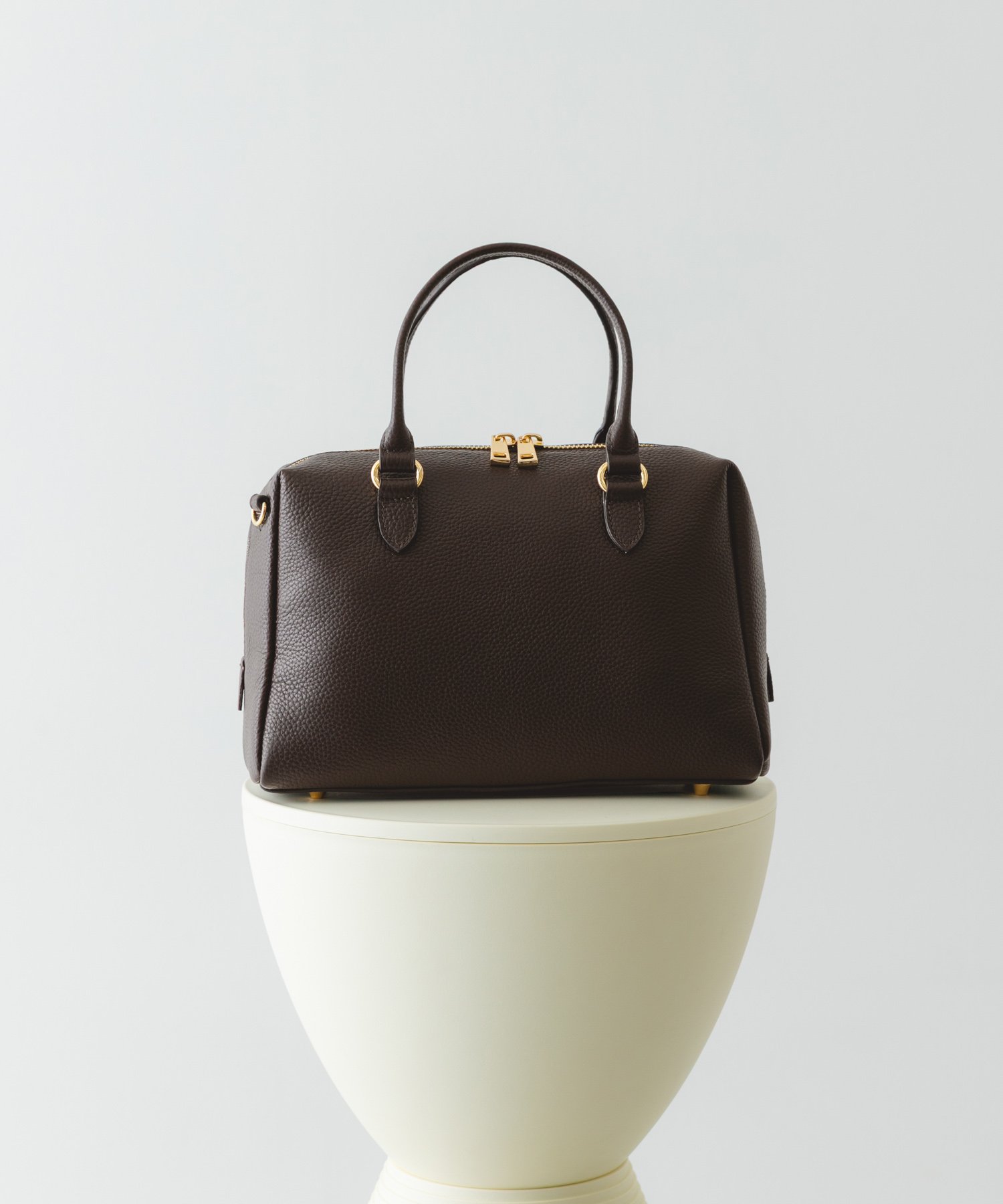 レザーボストンバッグ CHOCO one