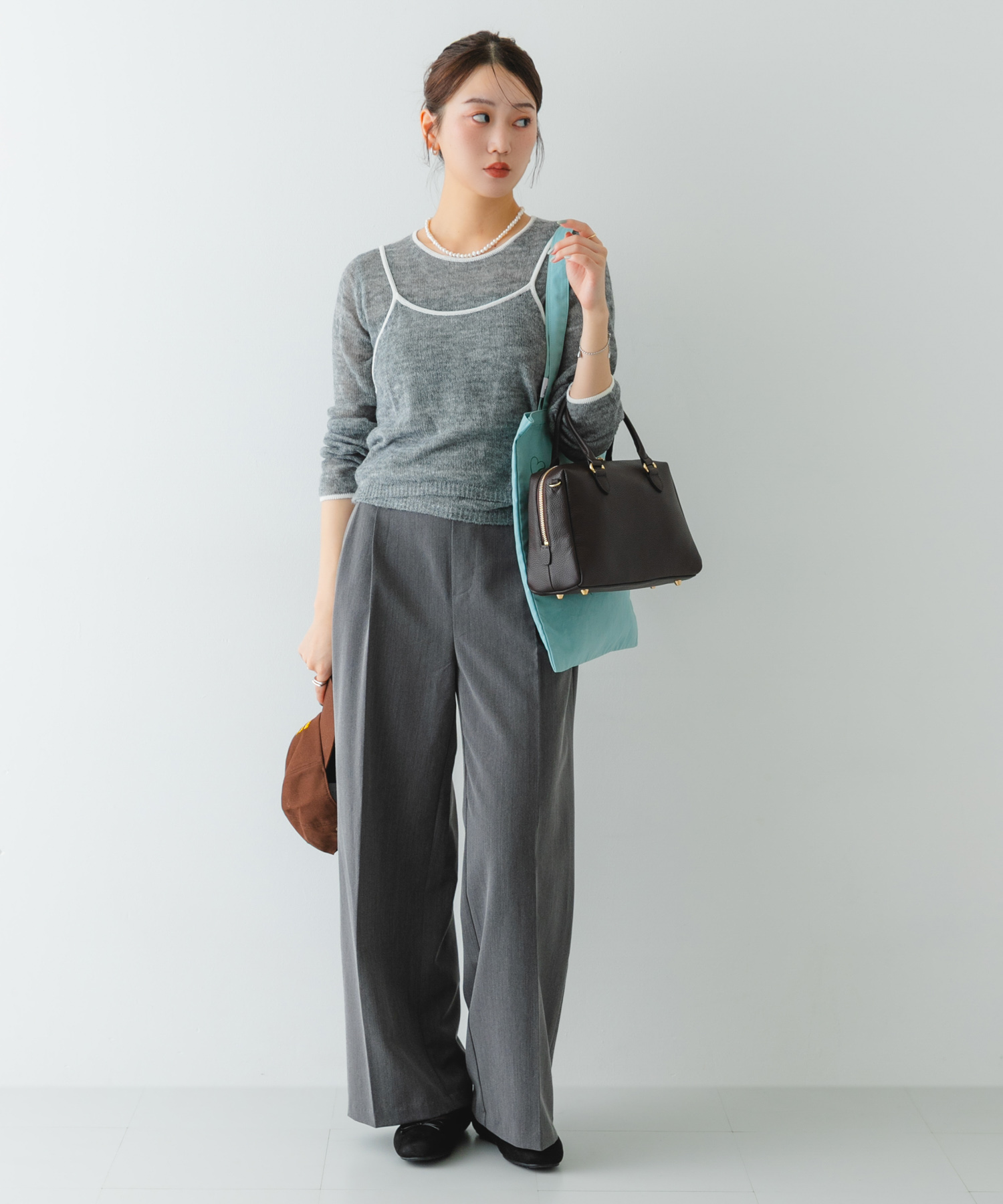 レザーボストンバッグ CHOCO one