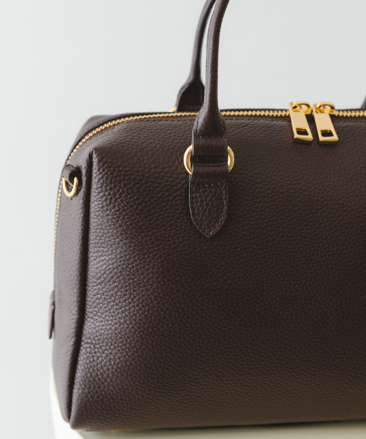 レザーボストンバッグ CHOCO one