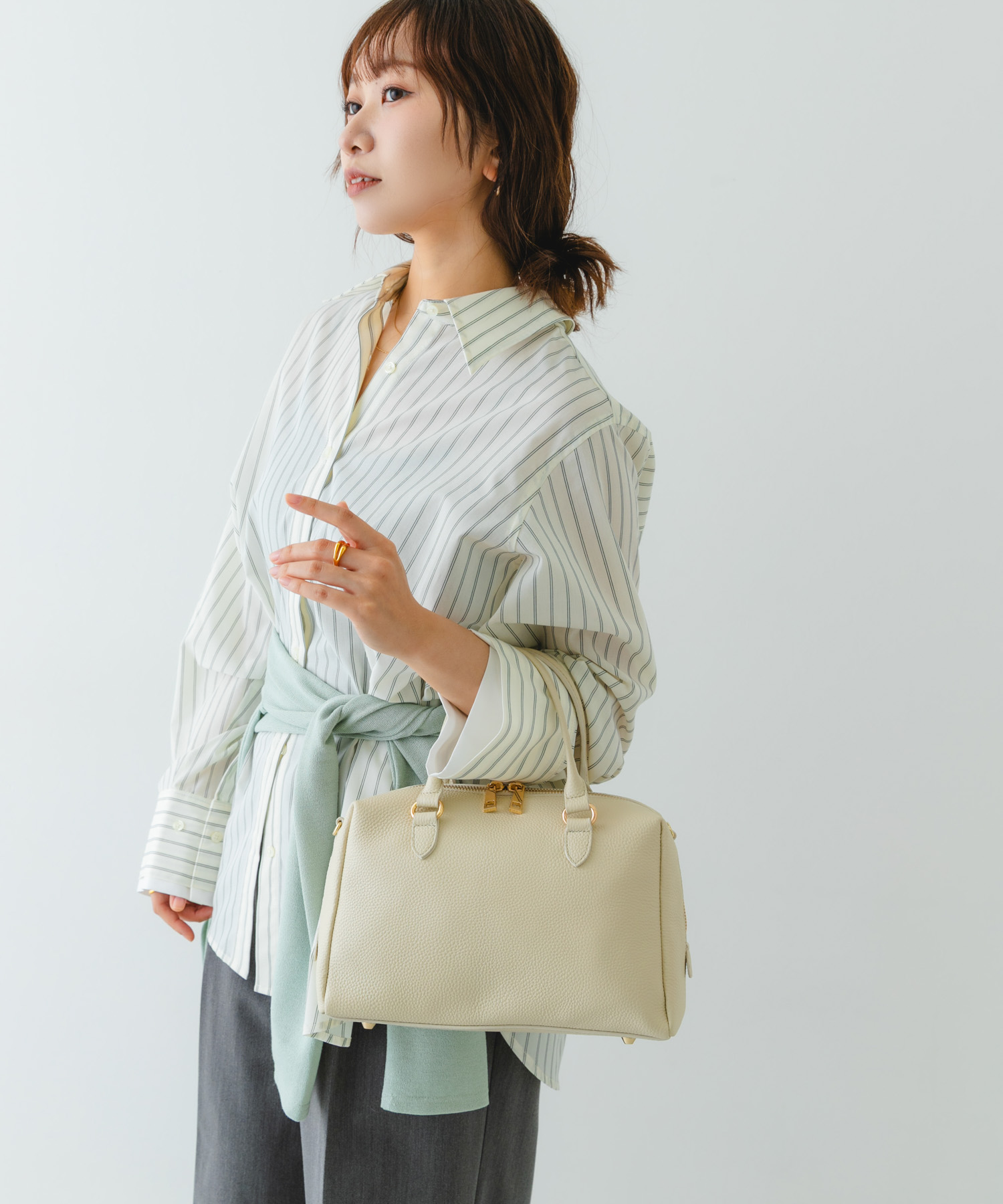 レザーボストンバッグ OFF one