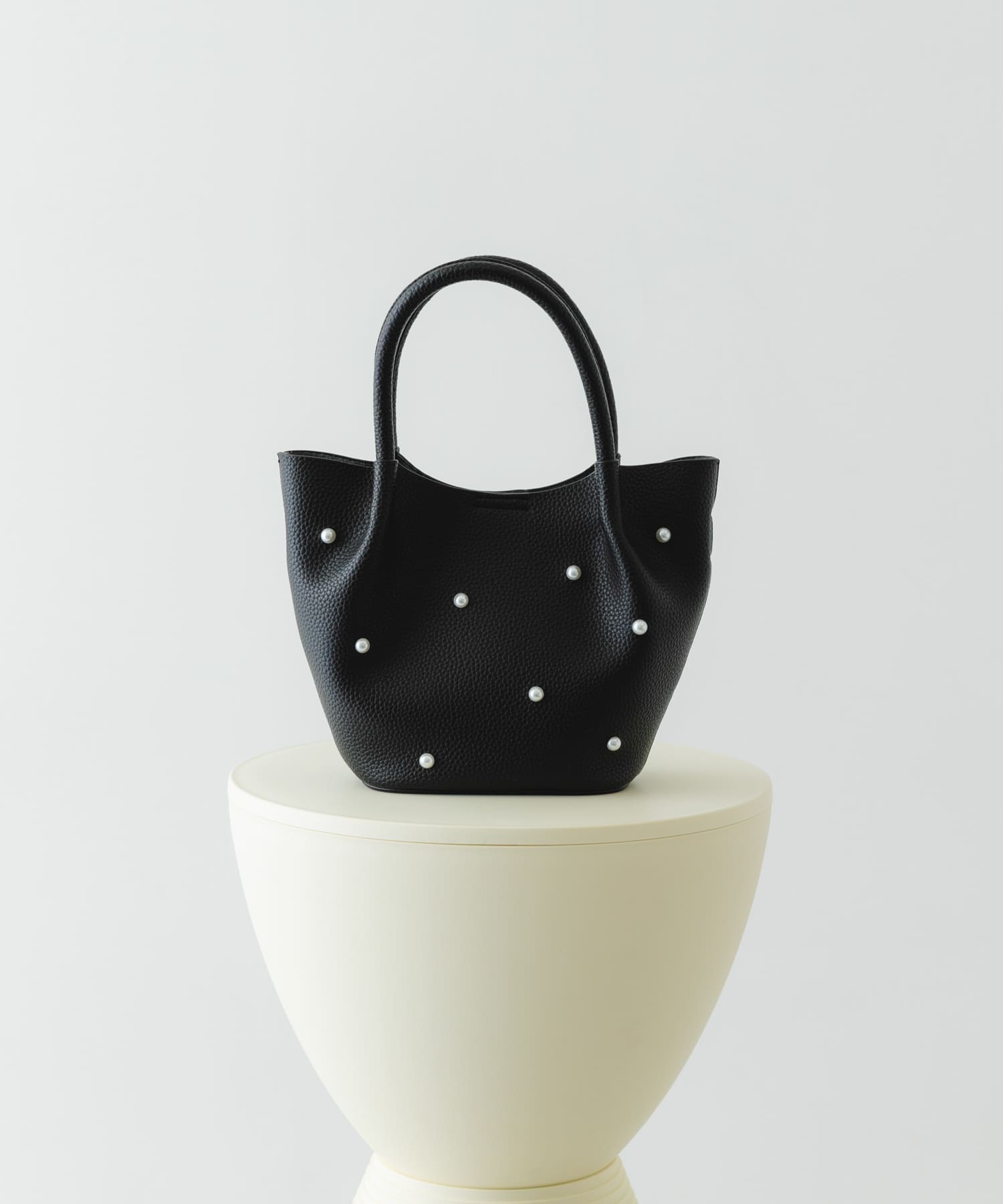 インバッグ付ミニパールバッグ